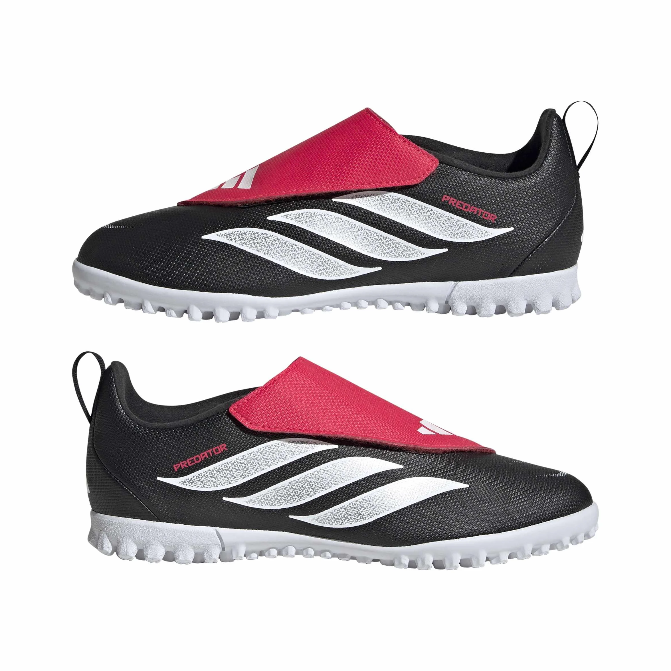 adidas Kids Scarpe da Calcio Predator Club Fold-Over Tongue Turf