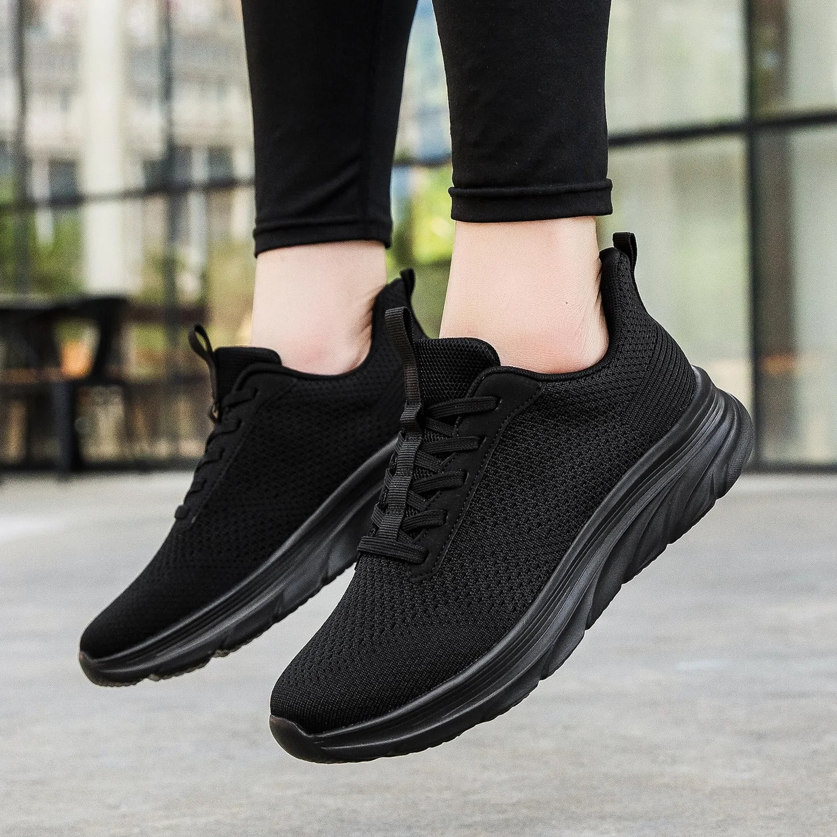 DimaiGlobal Sneakers Uomo Scarpe Running Leggeri Traspiranti Slip-On