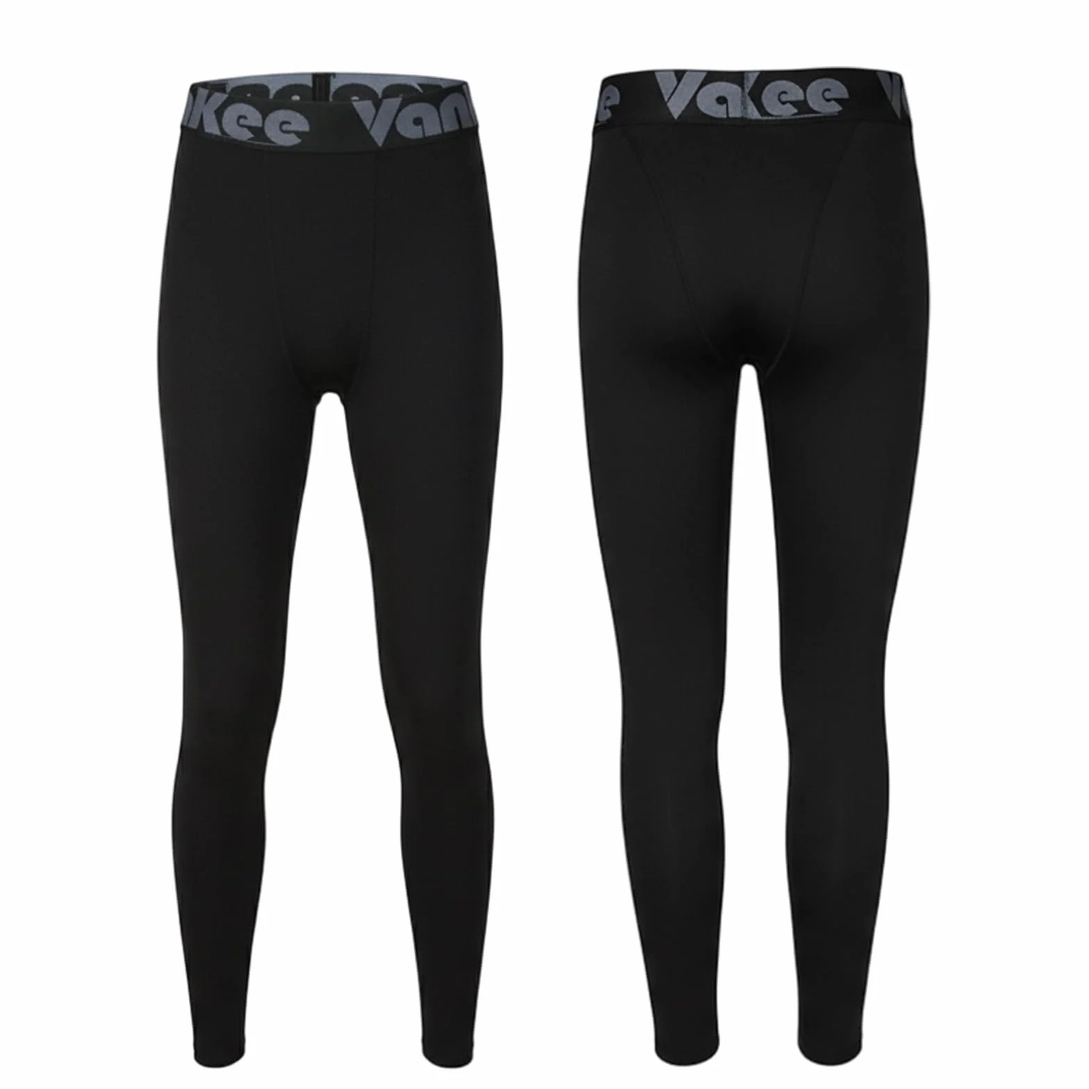 Compression Leggings per Bambino Ragazzi Pantaloni Asciugatura Rapida Traspirante Pantaloni da Allenamento Leggero Elastico Base Layer Legging Adatto per Corsa Calcio Pallacanestro