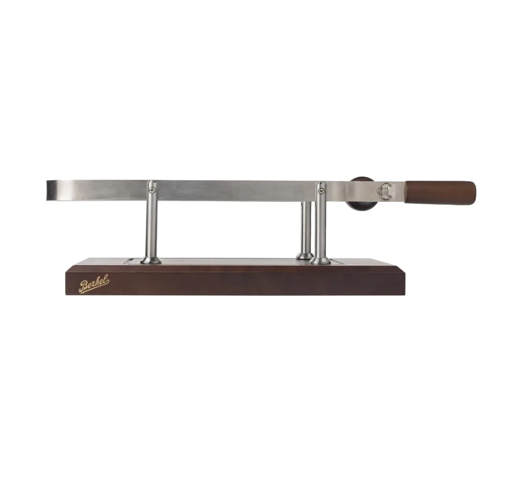 Berkel Morsa per prosciutto Italiano con Base in Legno Scuro