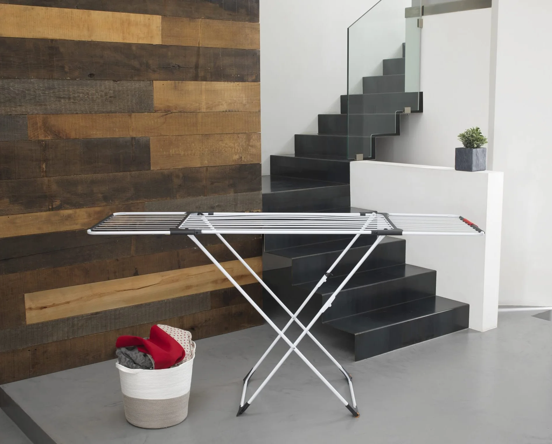 Vileda Surprise Stendibiancheria Estensibile Ripiegabile Alluminio Resina Bianco 186 x 57 x 108 cm 2.7 Kg