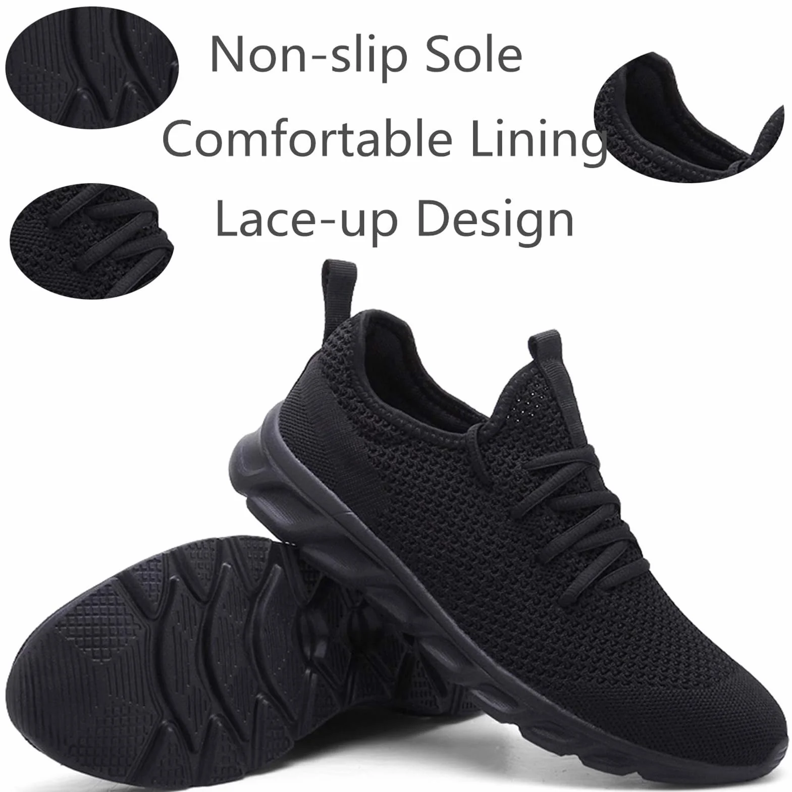 Damyuan Scarpe da Running Uomo Ginnastica Casual Jogging Trekking Tennis TRAI Mesh Sport Outdoor Fitness Sneakers