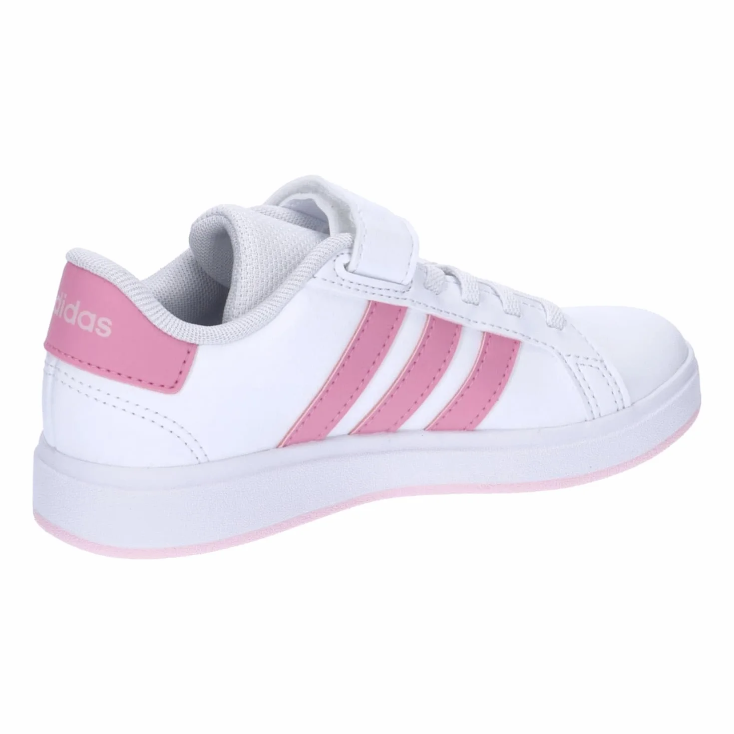 Adidas Unisex - Bambini Grand Court 2.0 Shoes Children, Cloud White/Bliss Pink/Clear Pink, 33 EU