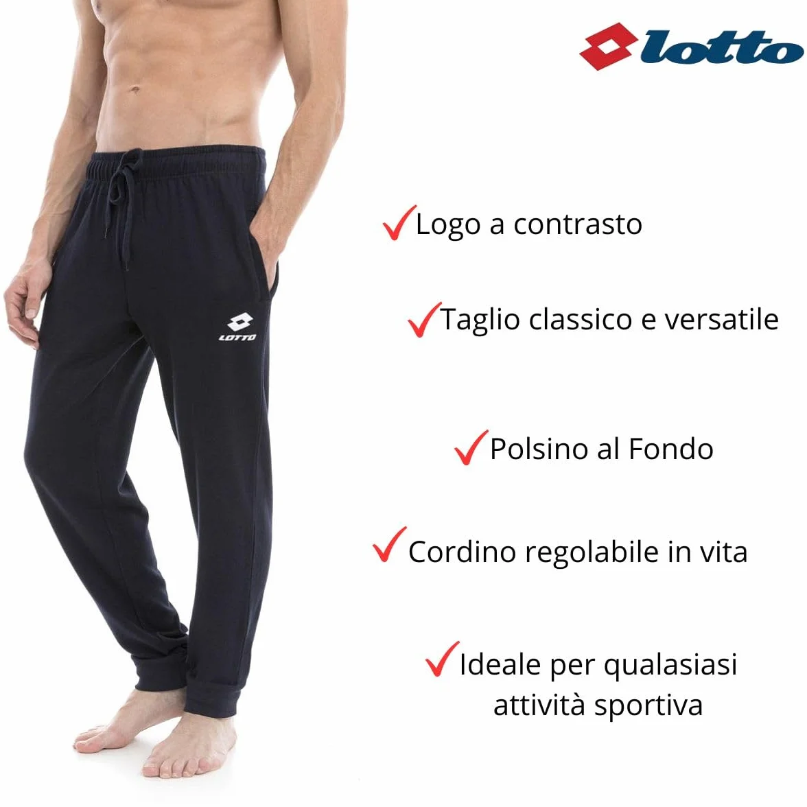 Lotto pantalone tuta uomo in felpa ESTIVA, offerta per 1-2 pezzi, pantaloni felpa uomo leggeri