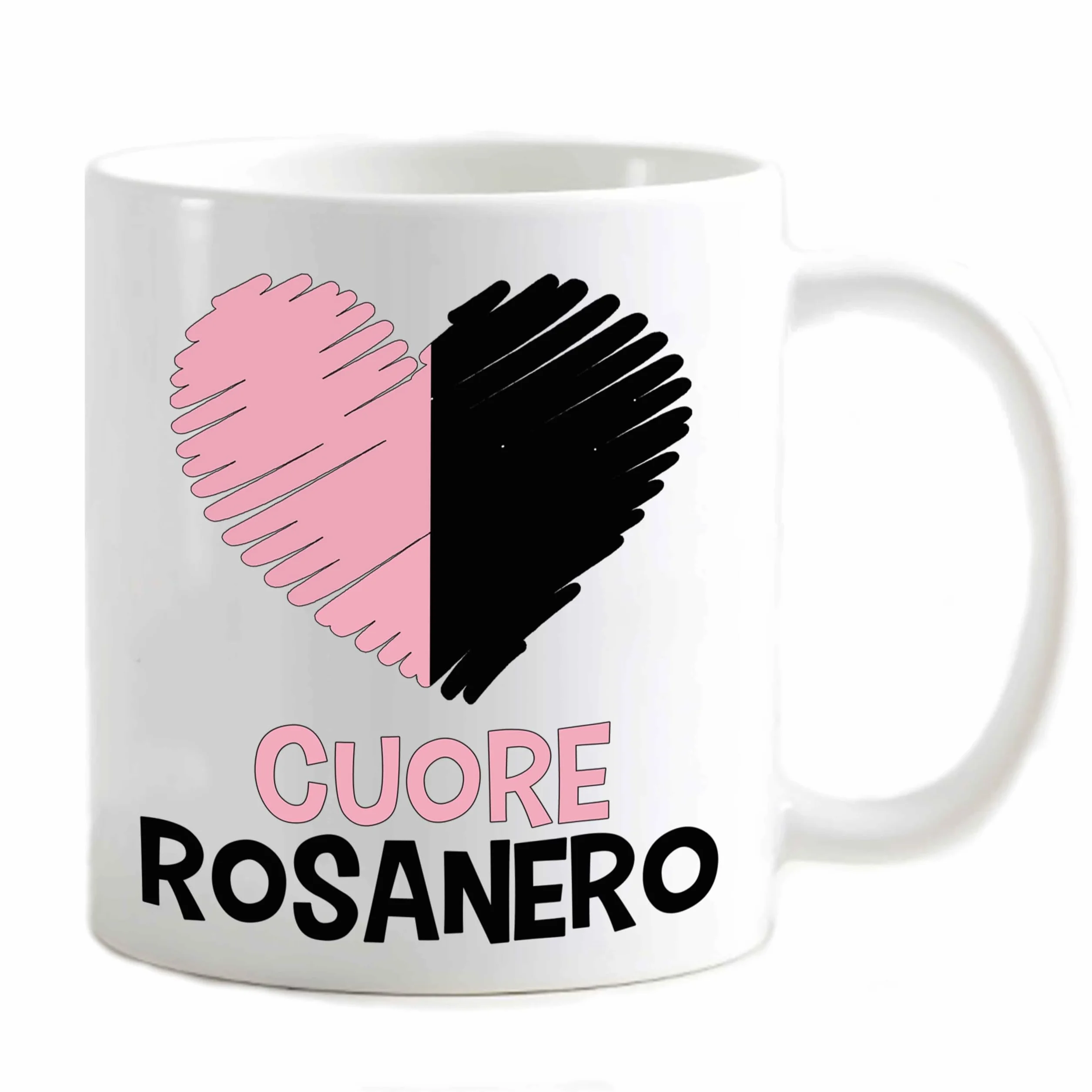 Gadget compatibile Stampa Cuore Tazza Mug Internazionale Palermo