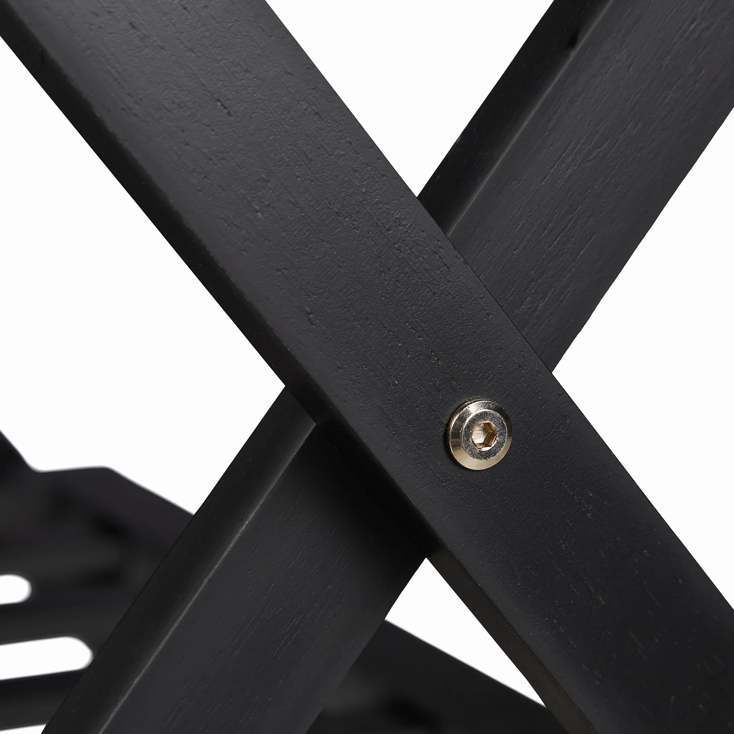 Relaxdays Portavaligie da Camera Pieghevole Set da 2 Legno 54 x 66 x 45 cm Nero