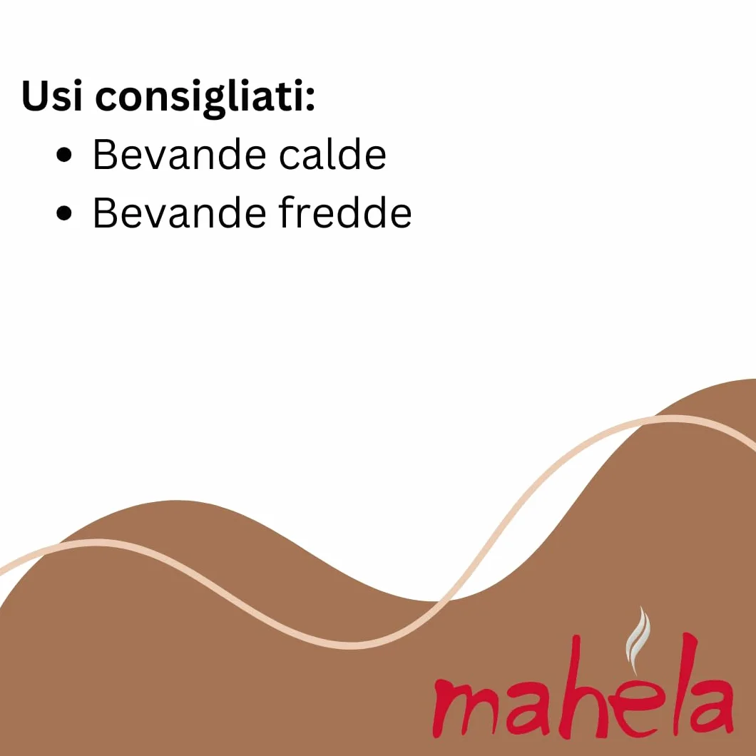 Mahela - 400 cannucce di carta imbustate singolarmente - Ecologiche Biodegradabili colore Avana Ideali per Bibite