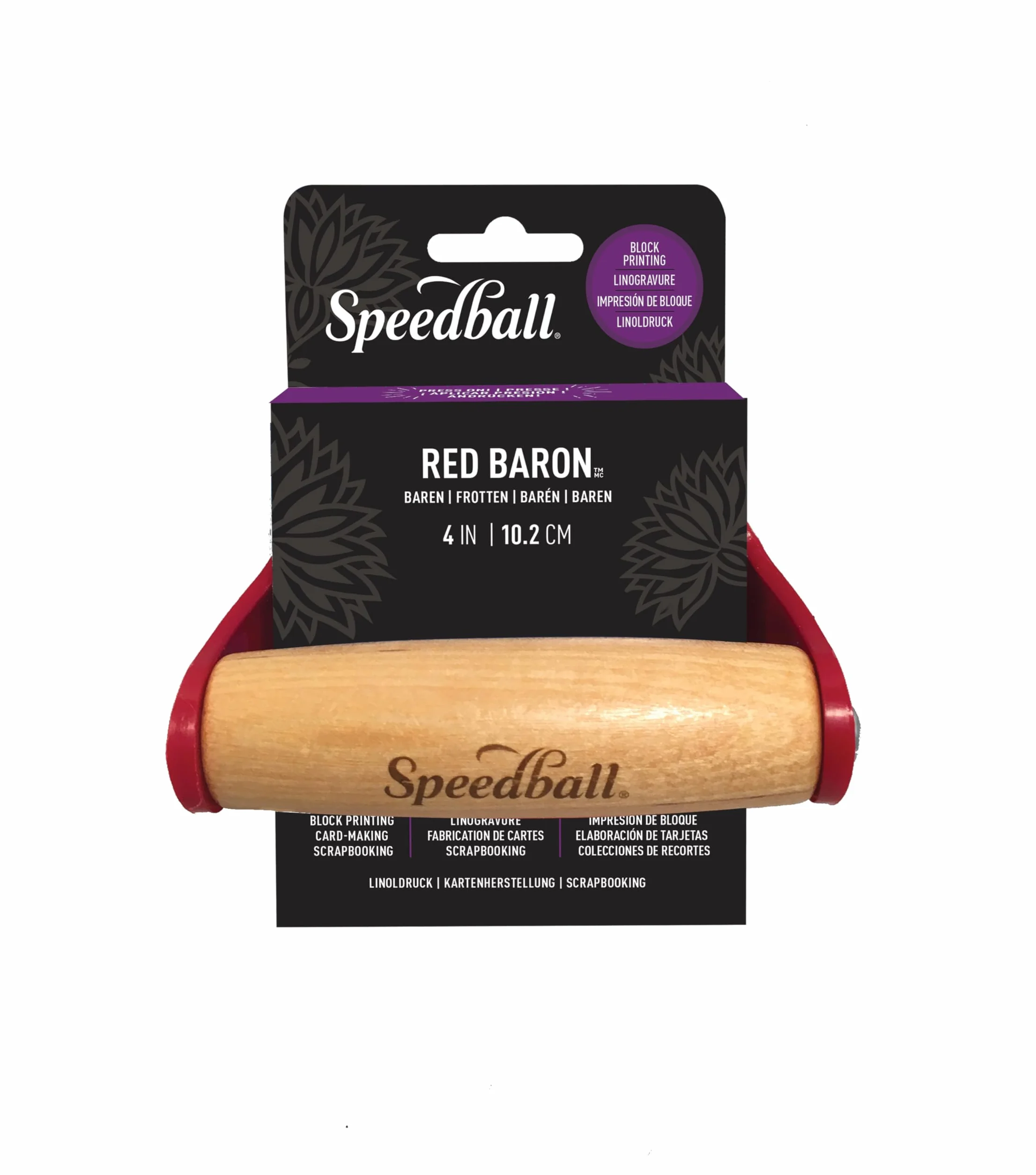 Speedball Art Products Plastic Red Baron Baren 4-inch
