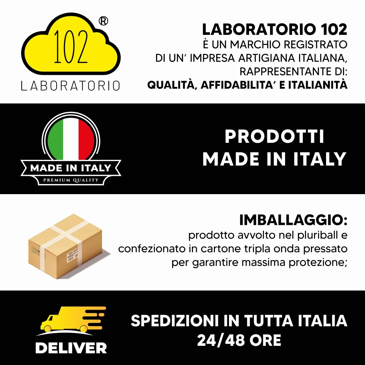 LABORATORIO 102 Quadro personalizzato con foto 20x30 cm Pannello Forex Idea regalo Moderno Pronto da appendere