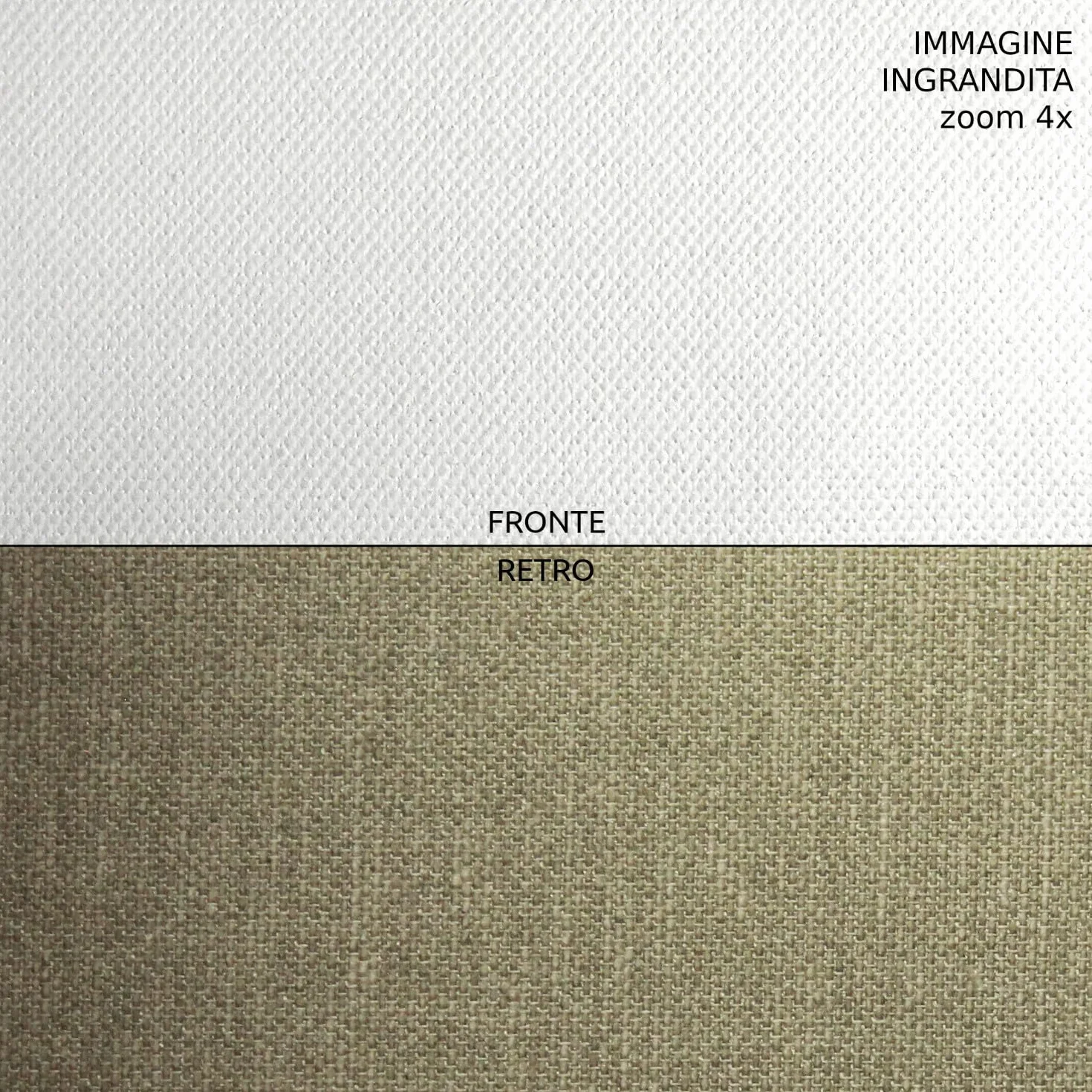 Rotolo tela per dipingere in cotone bianco 106 cm x 10 m