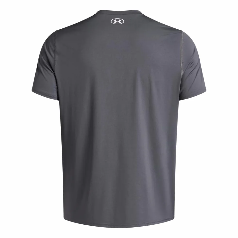 Under Armour UA HeatGear Fitted SS Koszulka Midnight Navy Small