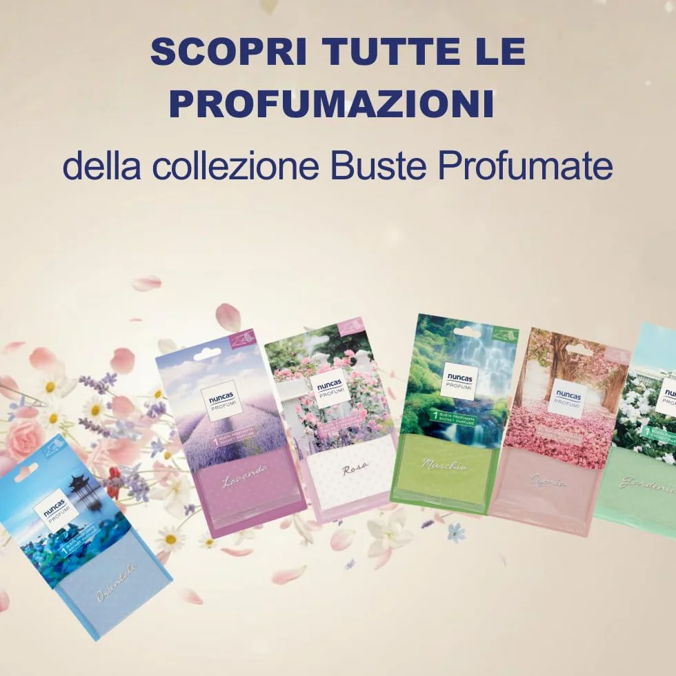 Nuncas Buste Profumate - per Armadi - Lavanda - 1 Pezzo