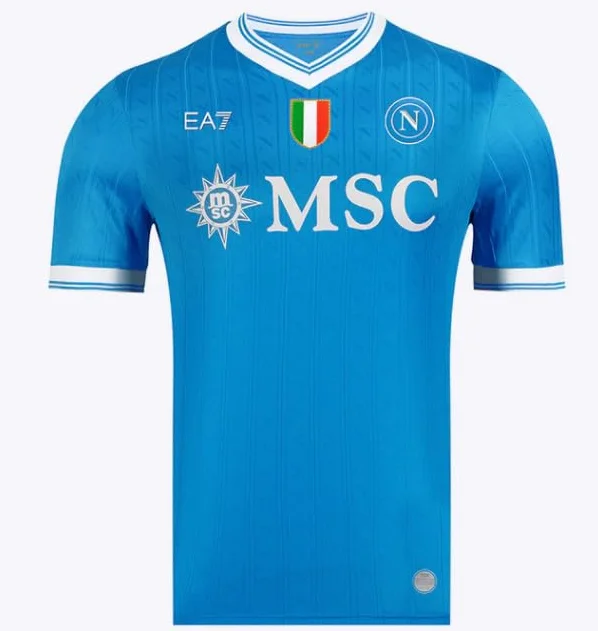 SSC Napoli Maglia Gara Home e Away EA7 2025/2026