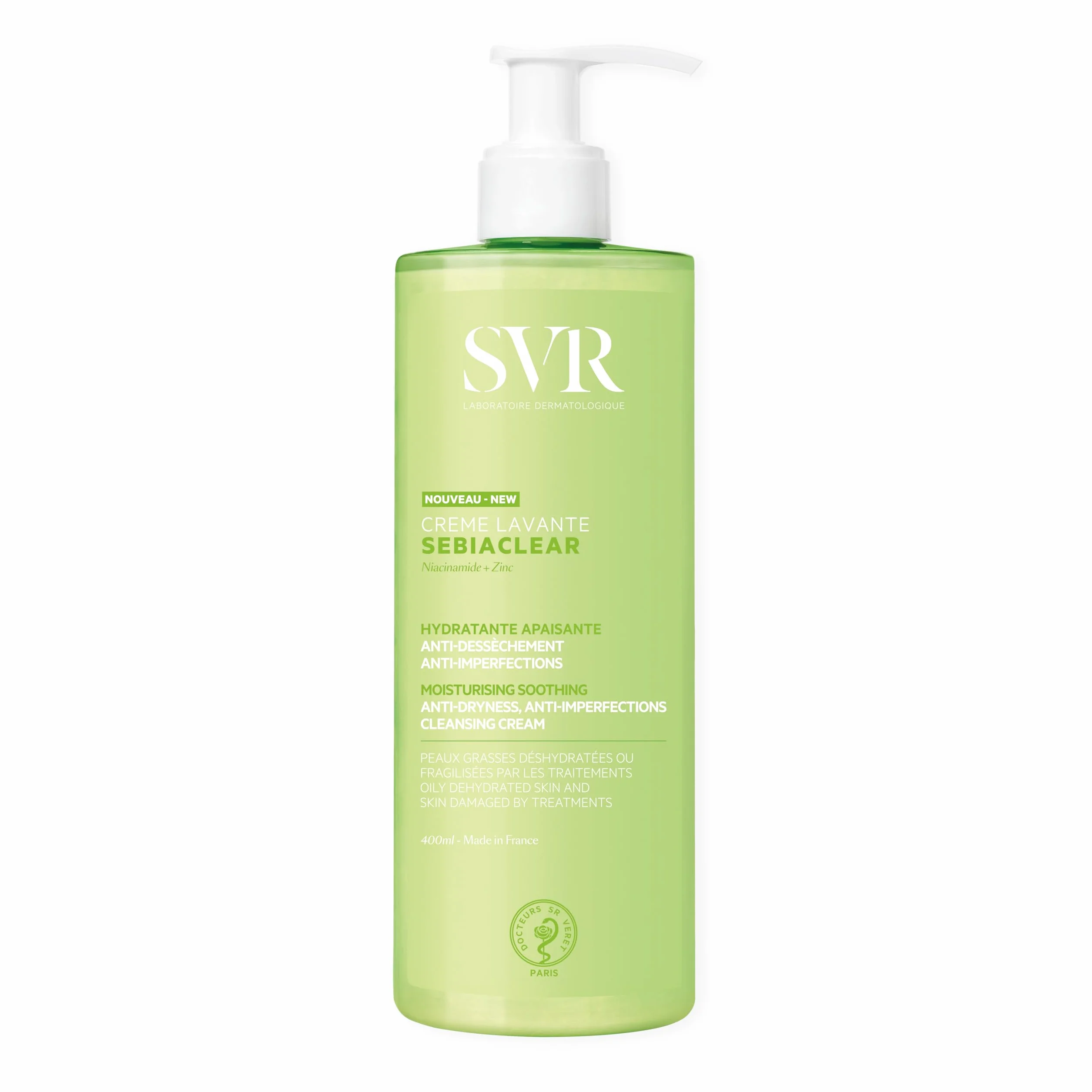SEBIACLEAR Crème Lavante SVR 400ml