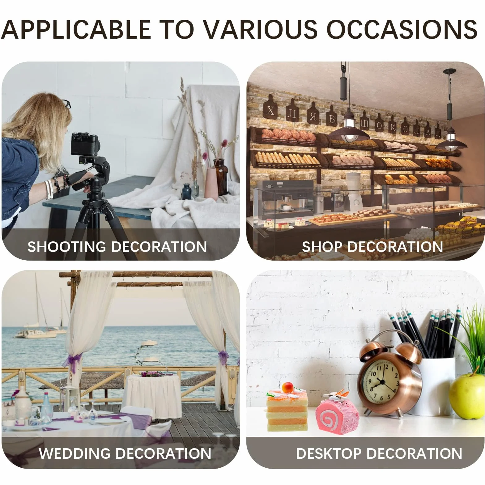 5 Pezzi Realistico Artificiale Simulazione Torta Modello Cibo Falso Decorazione Casa Cucina Fotografia Puntelli