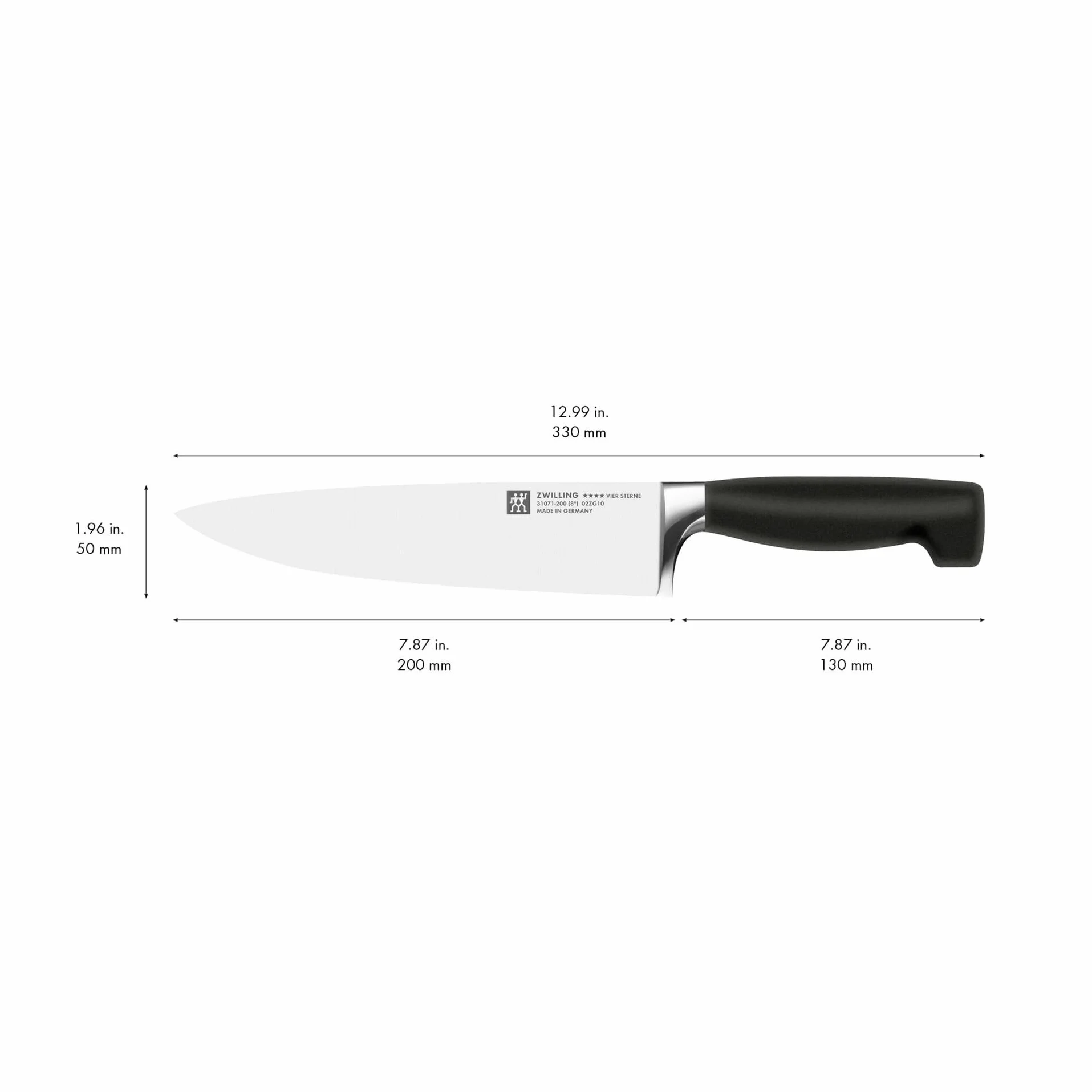 Zwilling Vier Sterne Coltello da cucina