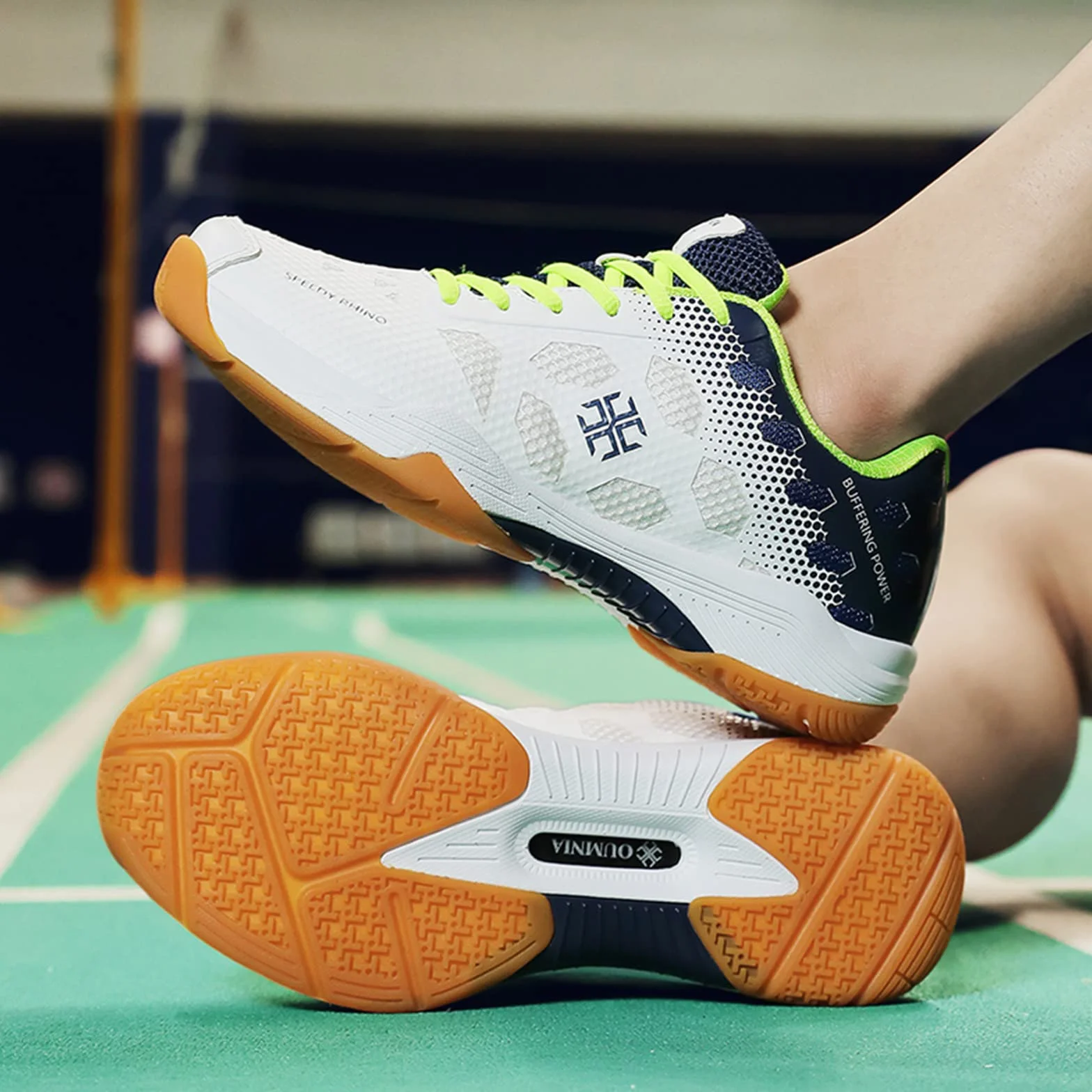 Pickleball Scarpe Uomo Da Badminton Tennis Allenatori Taglio All'aperto Al Coperto Leggero Traspirante