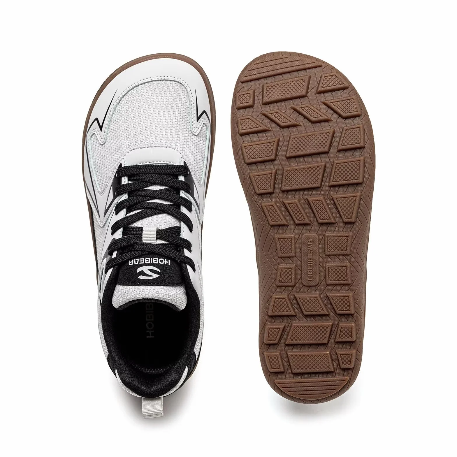 HOBIBEAR Scarpe Barefoot Donna Uomo Sneaker Unisex Punta Larga Zero Drop Antiscivolo Casual