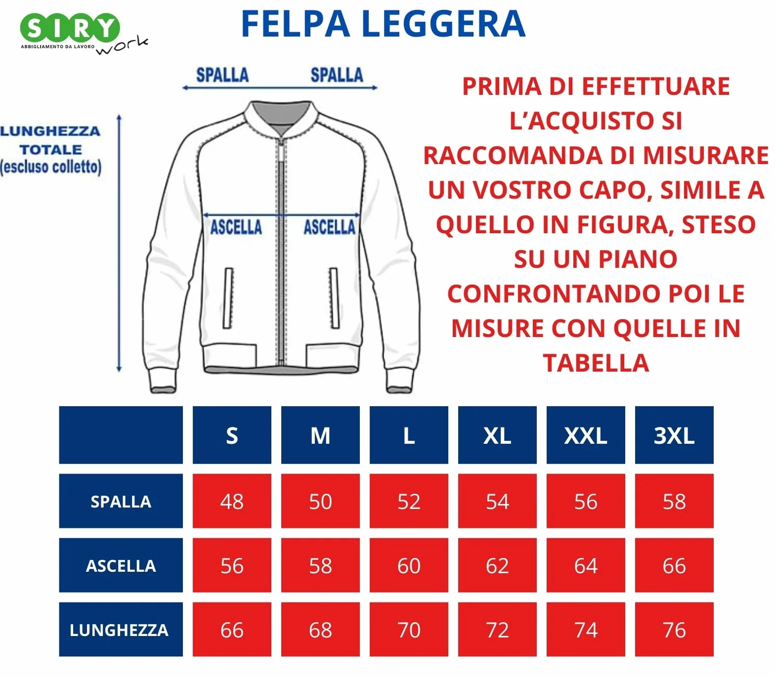 Felpa Leggera Be Board 100% Cotone con Tasche e Zip M-L-XL-XXL-3XL