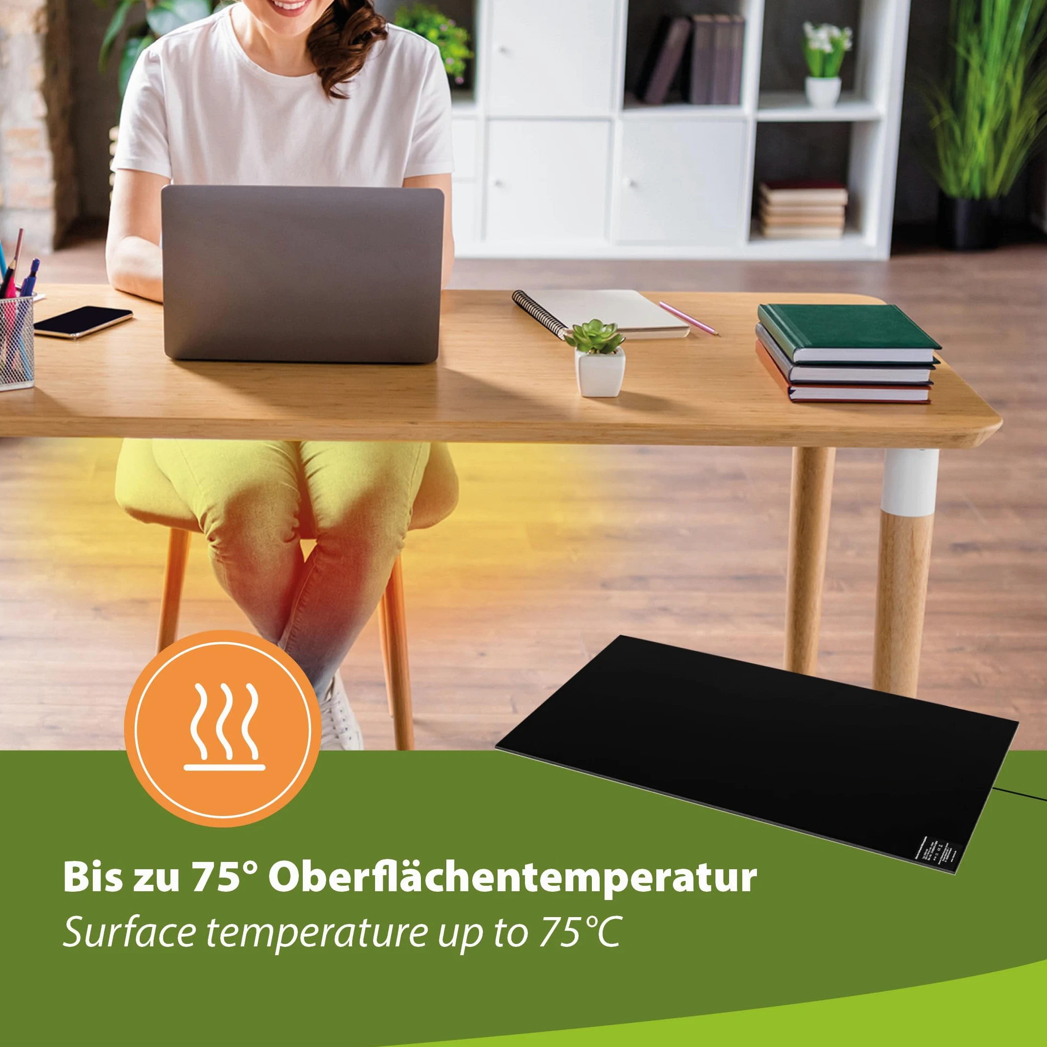 30x60cm 150W riscaldamento a infrarossi pannelli per ufficio riscaldatore radiante