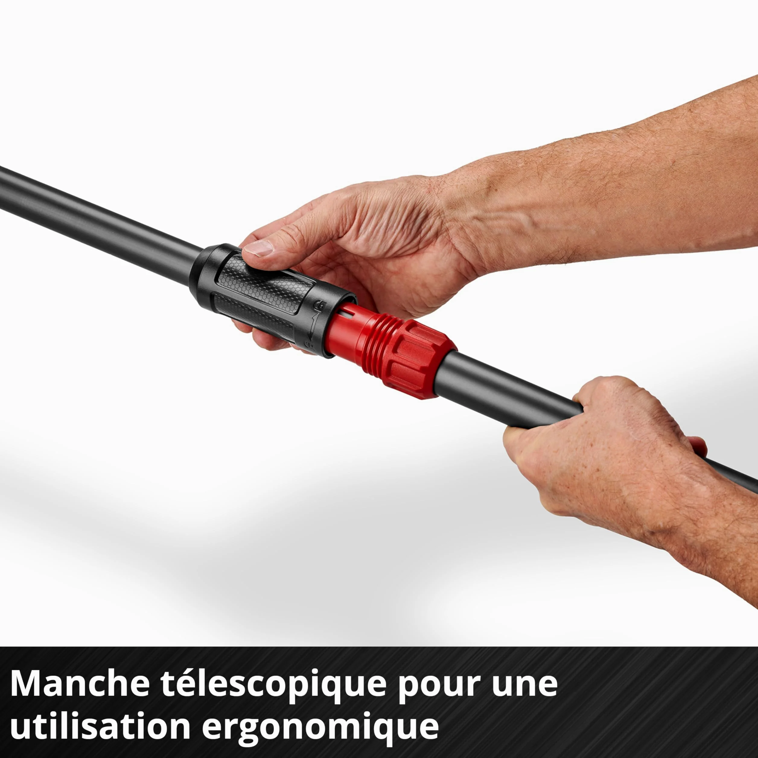 Pulitrice di fughe Einhell GE-CC 18/110 Li-Solo Power X-Change (18 V, manubrio telescopico, maniglia, ruota di guida regolabile, incl. 2 spazzole, batteria esclusa)