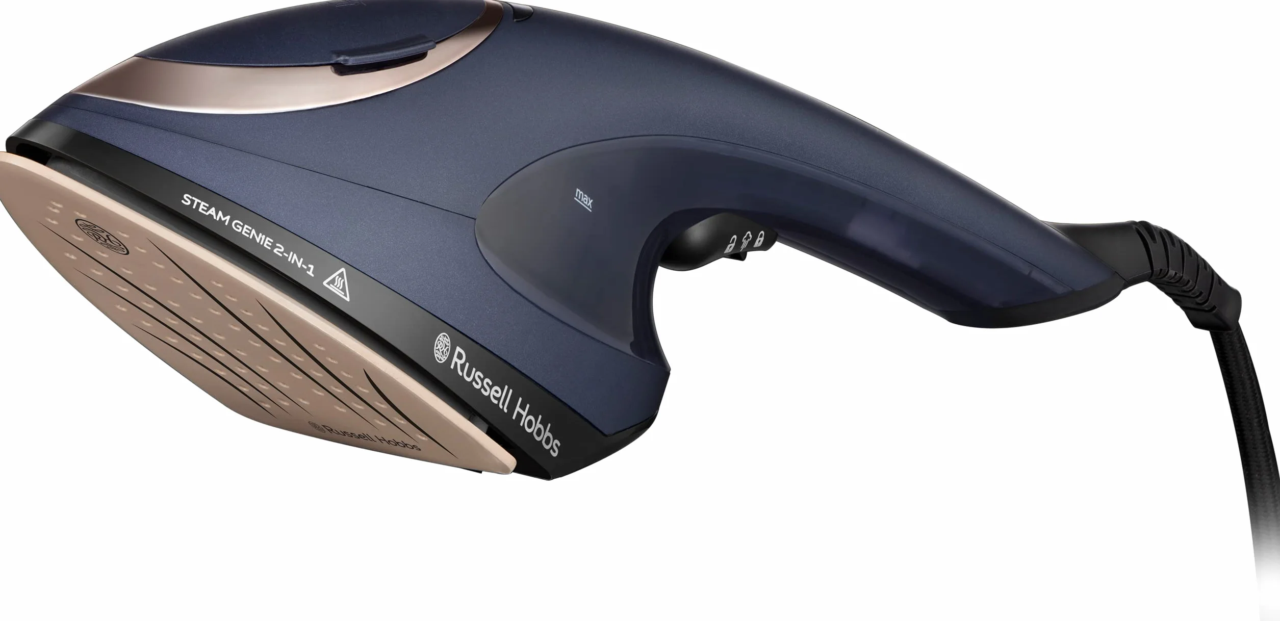 Russell Hobbs Ferro da Stiro Verticale 1700W 20 g/min Vapore Steam Genie 2 in 1 Antibatterico 28370-56
