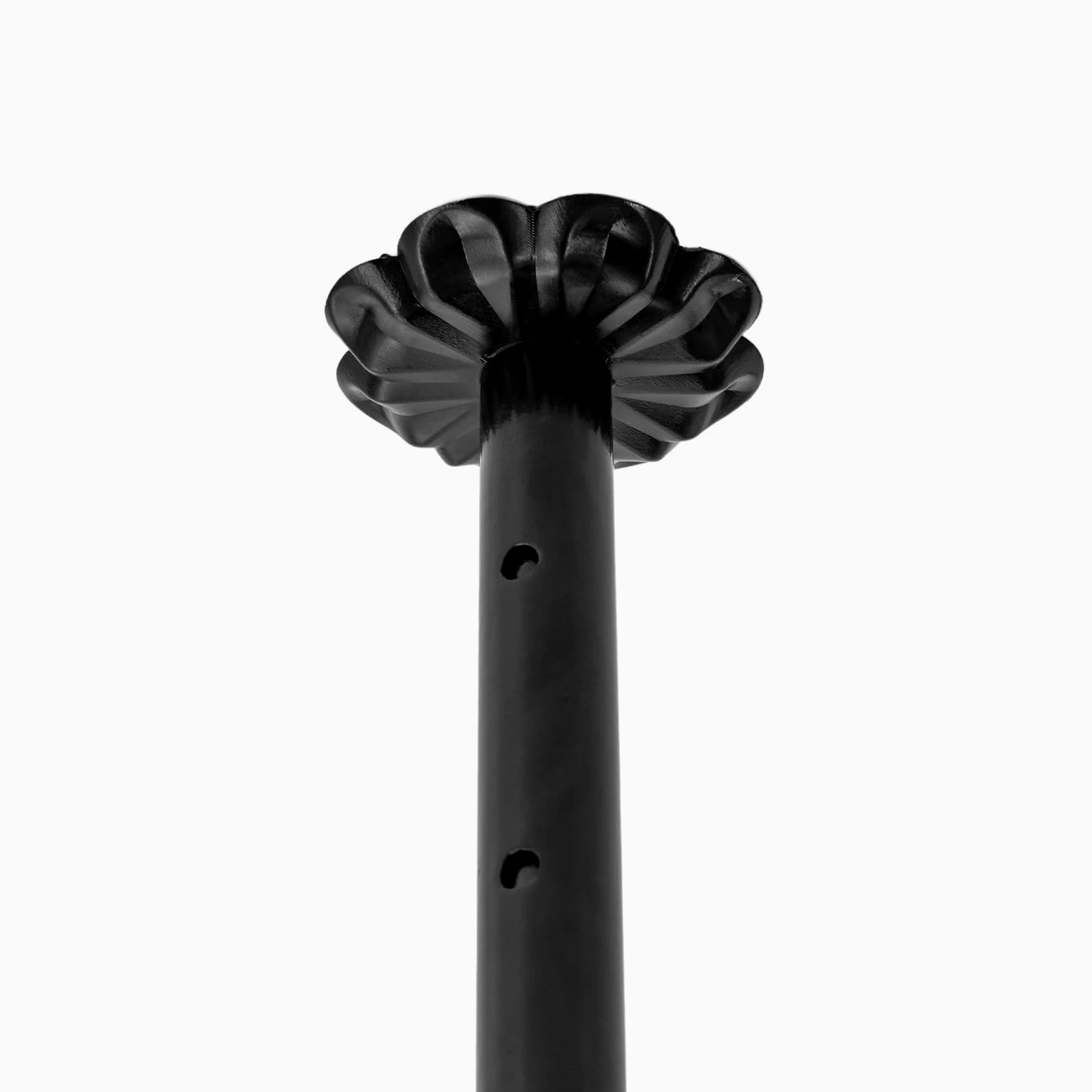 Scaffale da soffitto per bicchieri da vino, stile industriale, 100 x 35 cm, altezza regolabile 35 – 55 cm, portata 50 kg, con 9 supporti in vetro e barra di protezione, metallo nero per bar