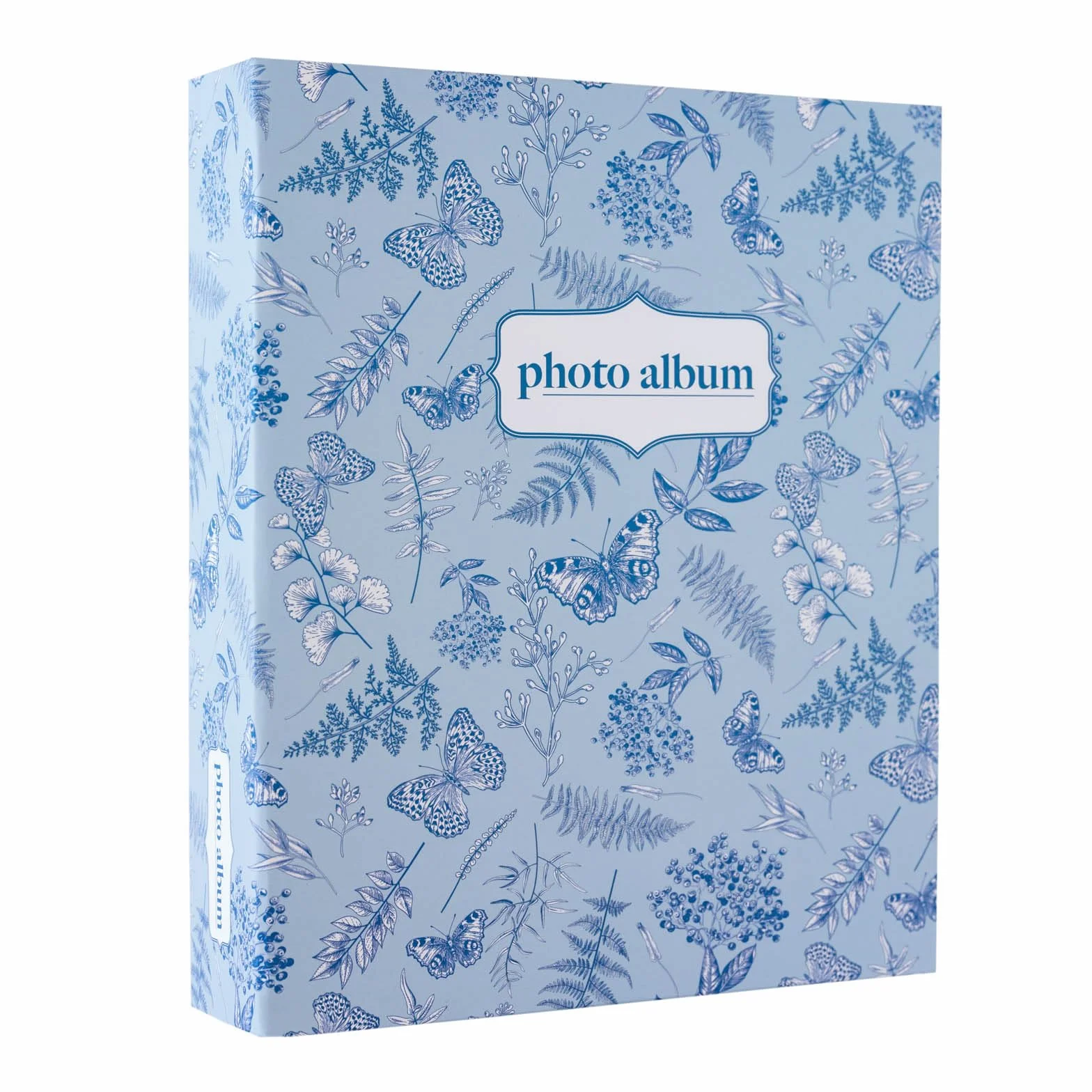 Grupo Erik Album Fotografico Blue Botany - Album Foto 13x20 cm con 304 Tasche Copertina Rigida e Compatibile con Foto 10x15, 13x18 o 13x19
