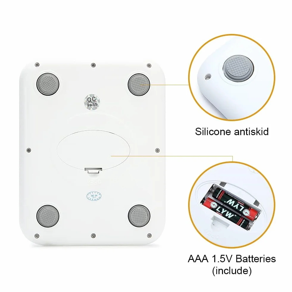 GRIFEMA GA2002 Bilancia da Cucina Smart Digitale con Funzione Tare, 5kg/11 lbs Professionale Alta Precisione