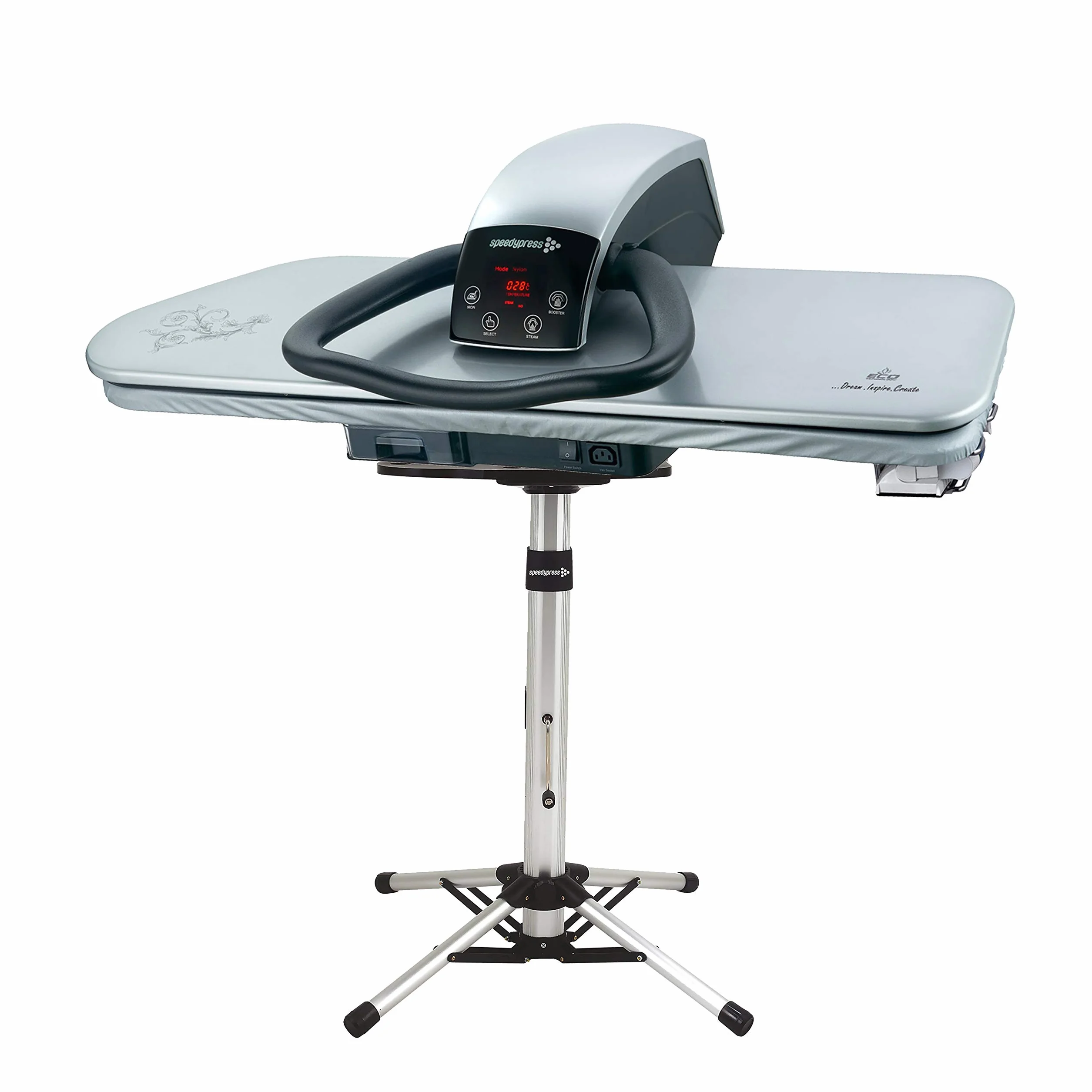 Speedypress - Supporto per presse professionali 71HD, 81HD, 91HD e 101HD, colore: Argento/Nero
