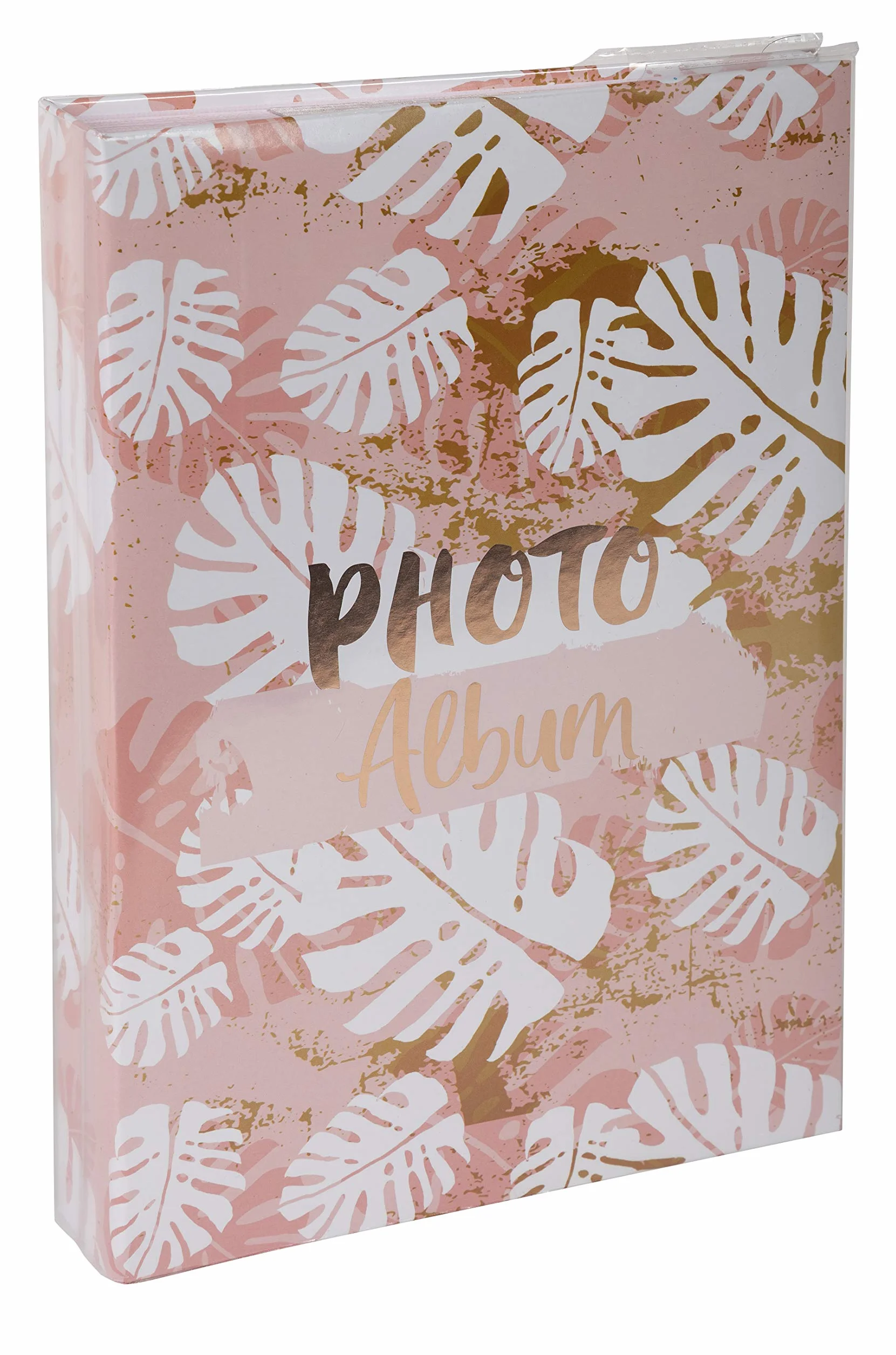 Exacompta - Cod. 62223E - Album foto con tasche PASTEL TROPIC - 300 foto 10x15cm - 100 pagine - Formato 22,5x32,5cm - album stampato con marchio rosa sulla copertina