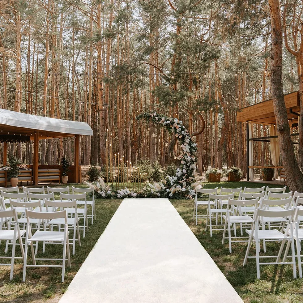 PASSATOIA Bianca Tappeto Nuziale Matrimonio Cerimonia Eventi Chiesa Wedding MT 1 X 25