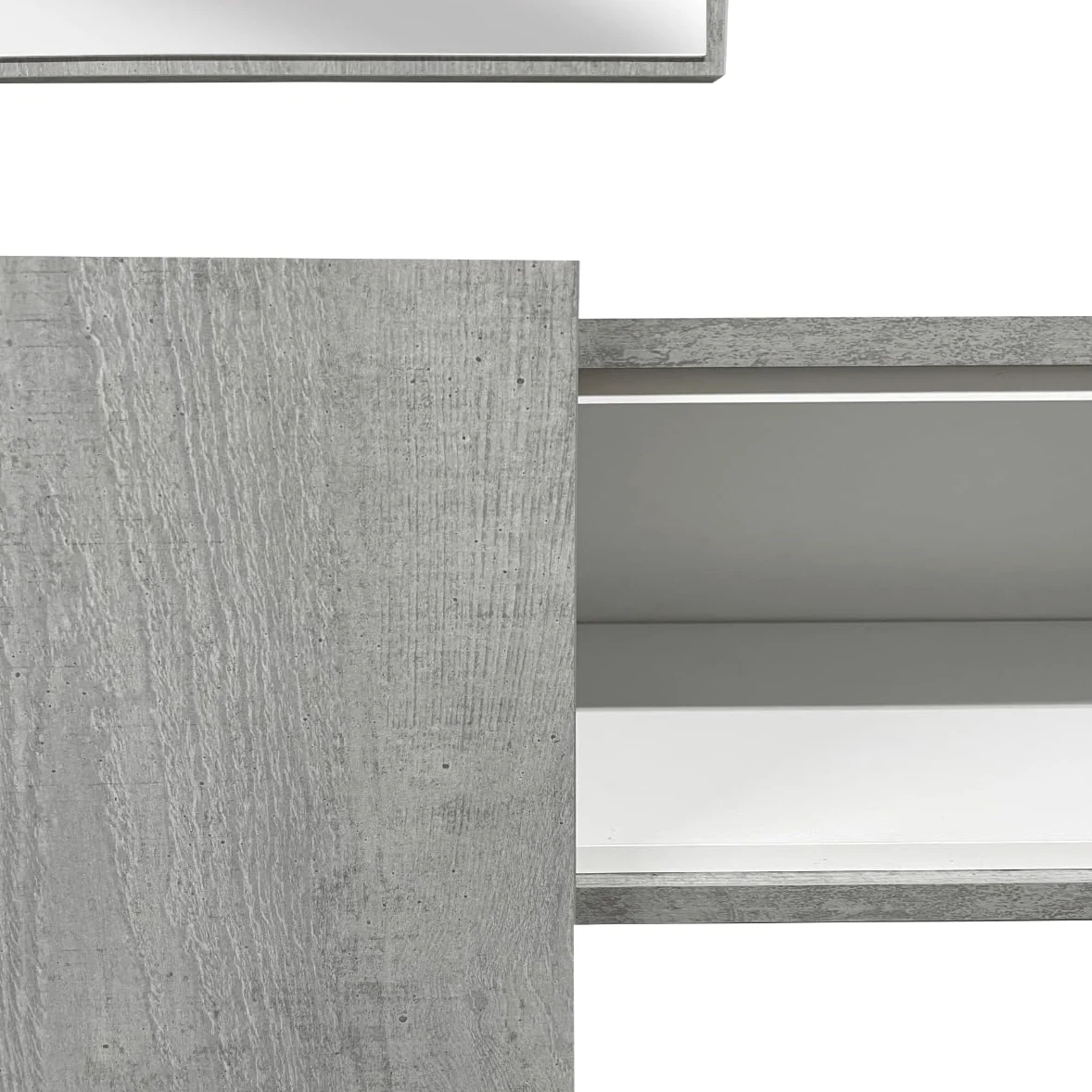 CALITAN FURNITURE FACTORY SP Z O.O. Mobile da Ingresso Move Cemento E Bianco