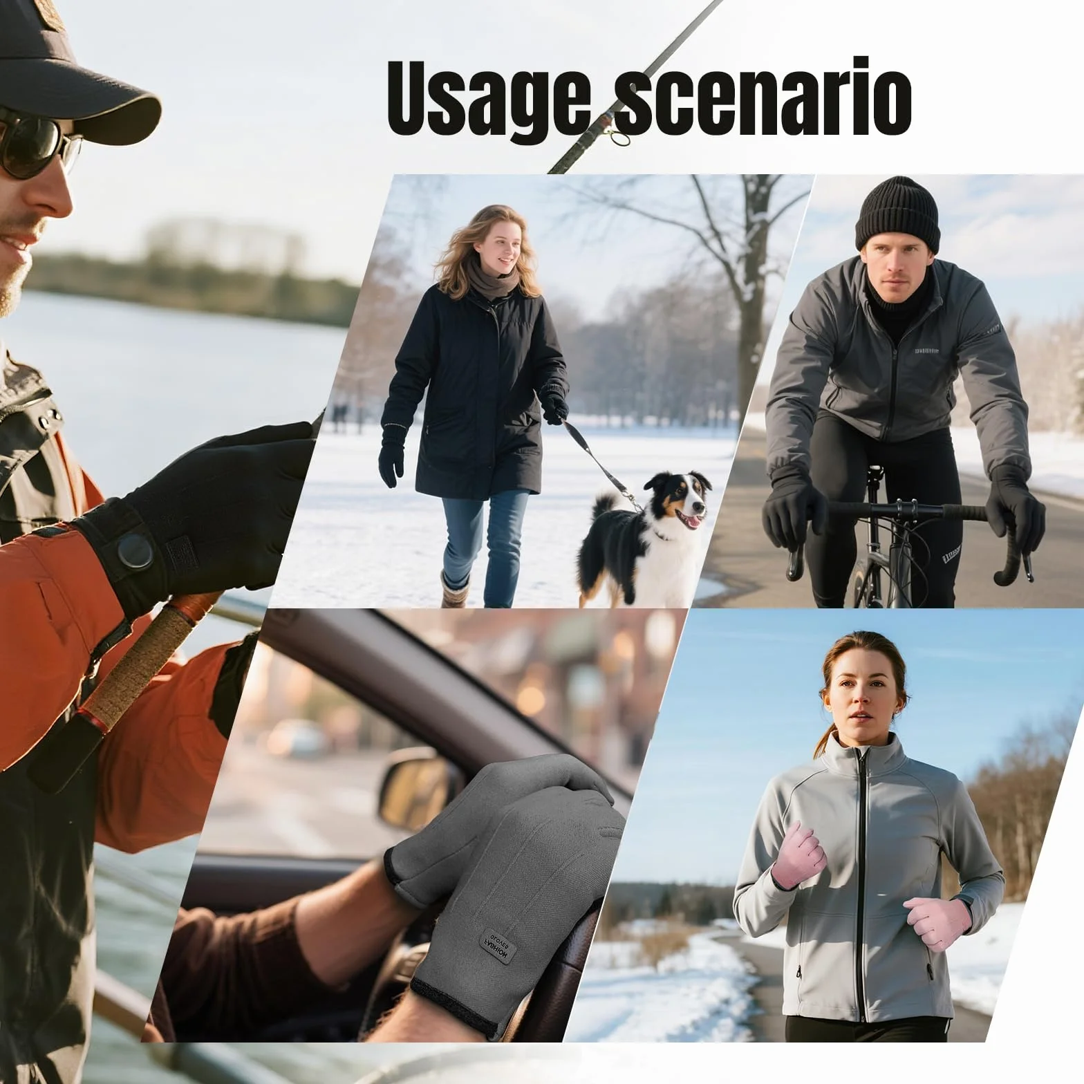 Style Liner Guanti Invernali Touchscreen per Uomini e Donne