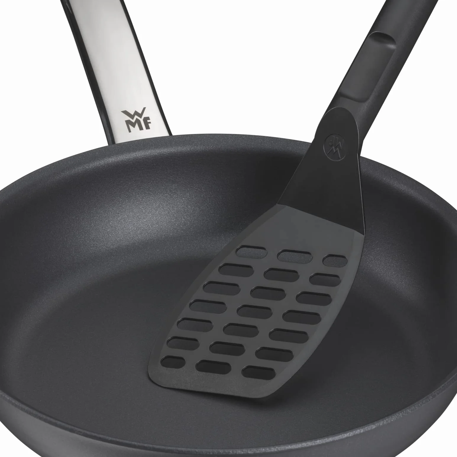 WMF Spatola in plastica 31 cm, Paletta con Apertura e Fessure per Pancake, Lavabile in lavastoviglie