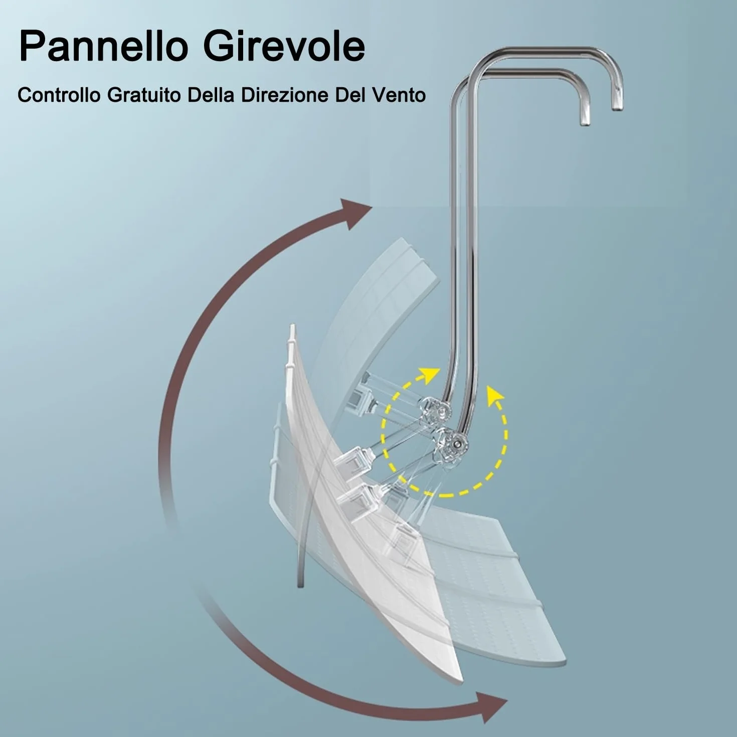Deflettore per Condizionatore Universale, Portatile Regolabile Parabrezza Deflettore Aria Condizionata Scudo per Condizionatori da Parete per Casa/Ufficio/Camera/Soggiorno (Bianco)