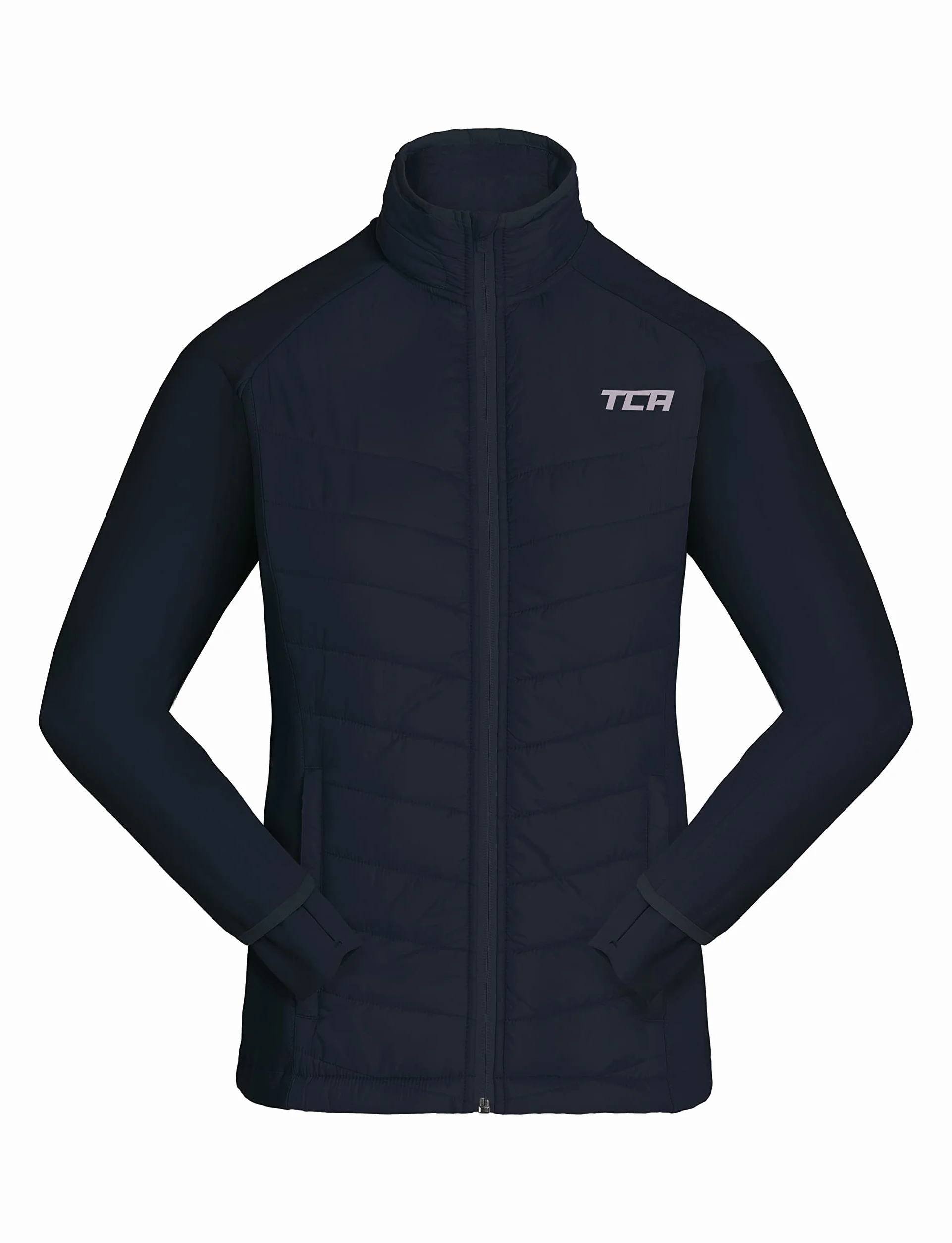 TCA Excel Runner Gilet da Corsa da Donna e Bambina Sportivo con Tasche Zip