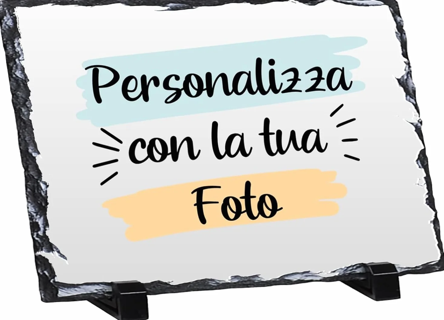 Personalizowane Foto na Kamieniu Łupkowym 20x15 - Prezent na Dzień Matki