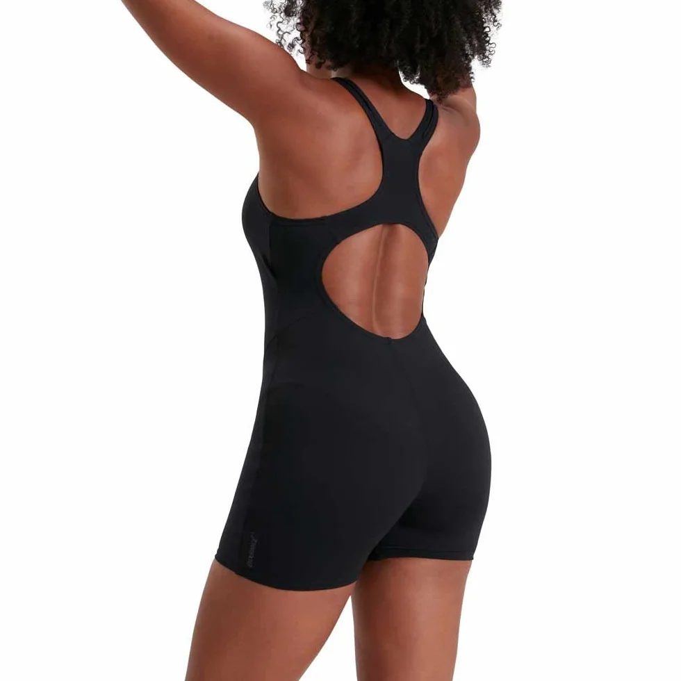Speedo Donna Costume da bagno con gambe lunghe Eco Endurance+, Resistenza al cloro, Tessuto riciclato, Swim Fitness, Allenamento, Vacanze