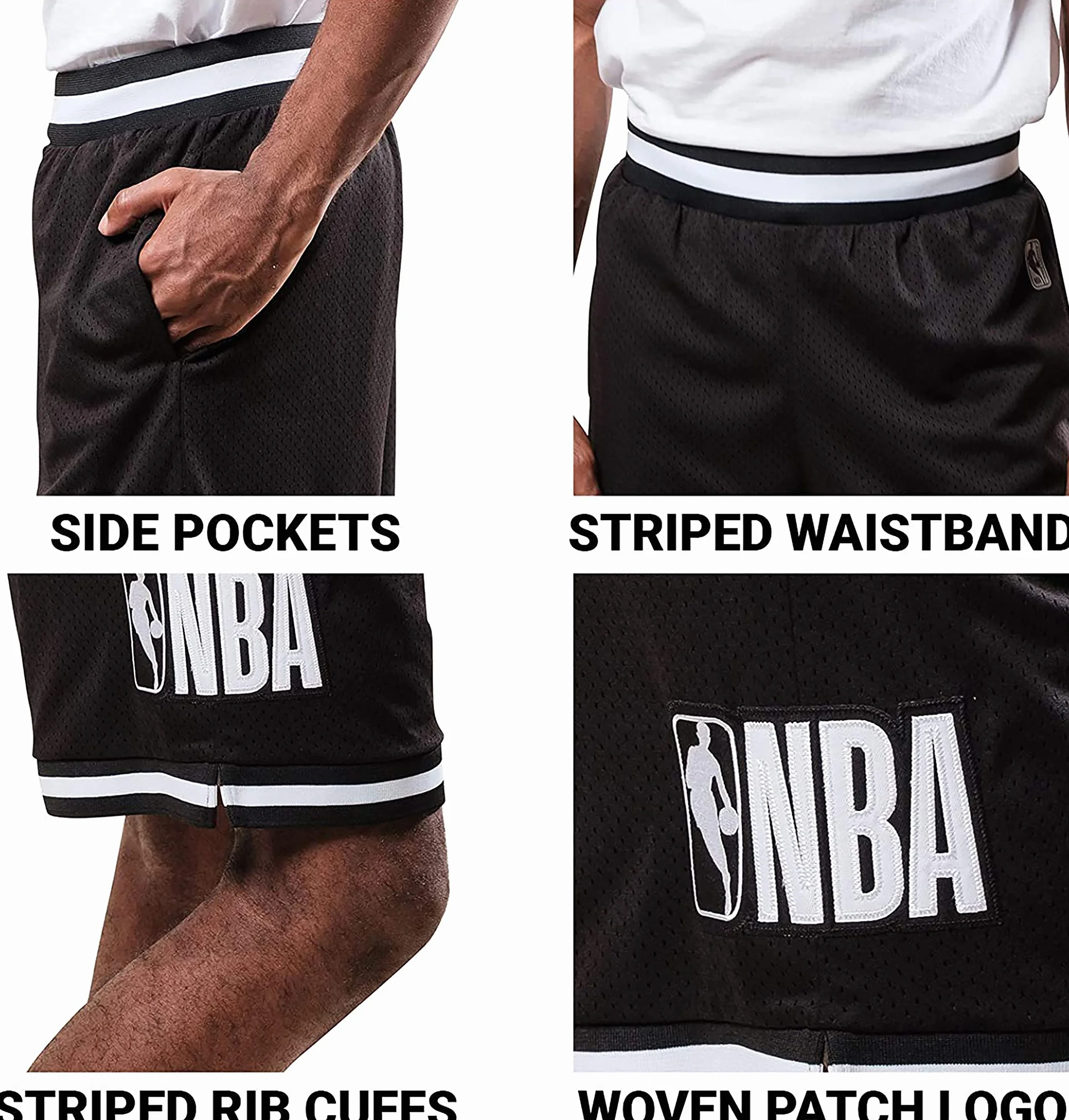 Ultra Game Chrome Basketball Shorts Pantaloncini Uomo