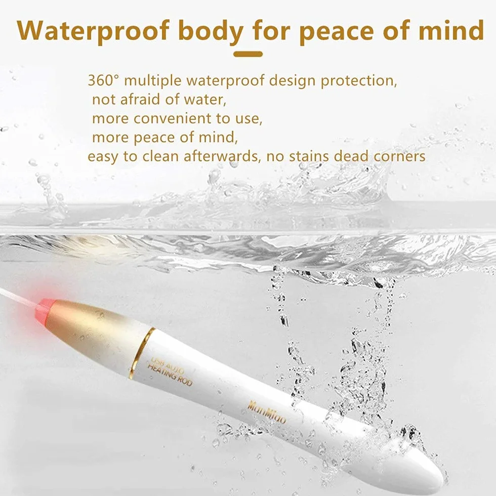 NUHUi Auto Heater Stick LED Riscaldatore 38℃ 4-5 minuti Cavo 1,1 m Portatile