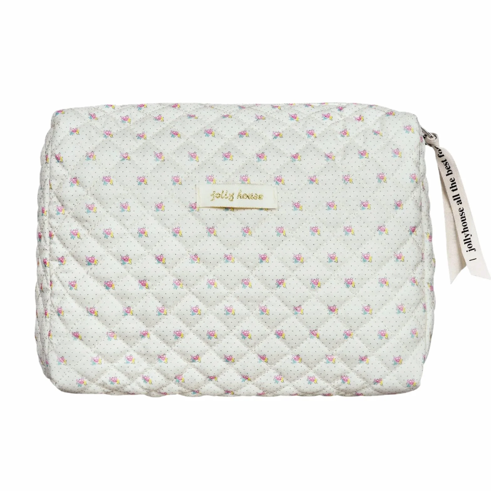 Aucuu Borsa da Toilette da Viaggio Beauty Case Floreale Trucco Organizer per Cosmetici
