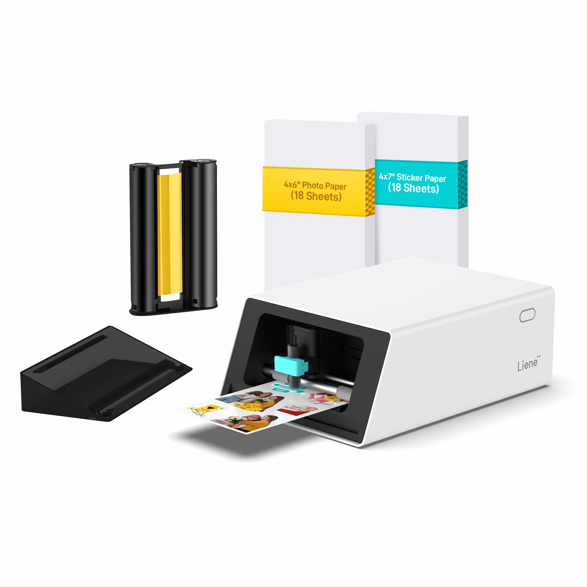 Liene PixCut S1 Stampante Foto Taglio All-in-One Etichettatrice 300 DPI Sublimazione Termica