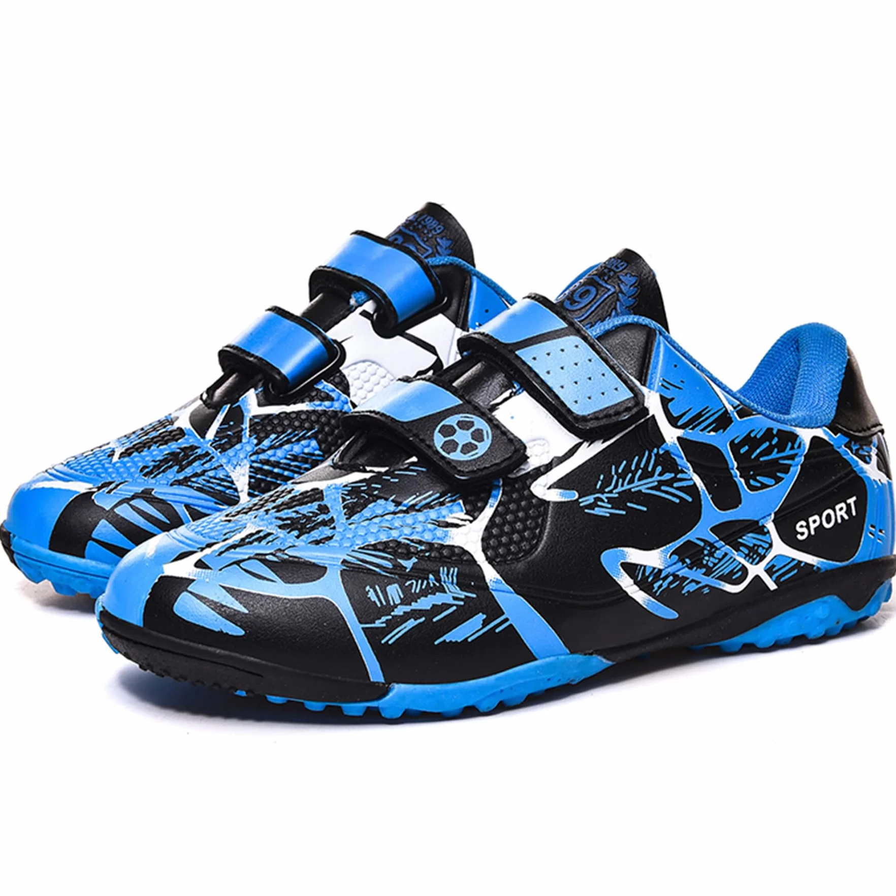 Scarpe da Calcio Ragazzi FG/AG Professionale All'aperto Calcio da Scarpe Ragazzo TF Allenamento Bambini Teenage Spike