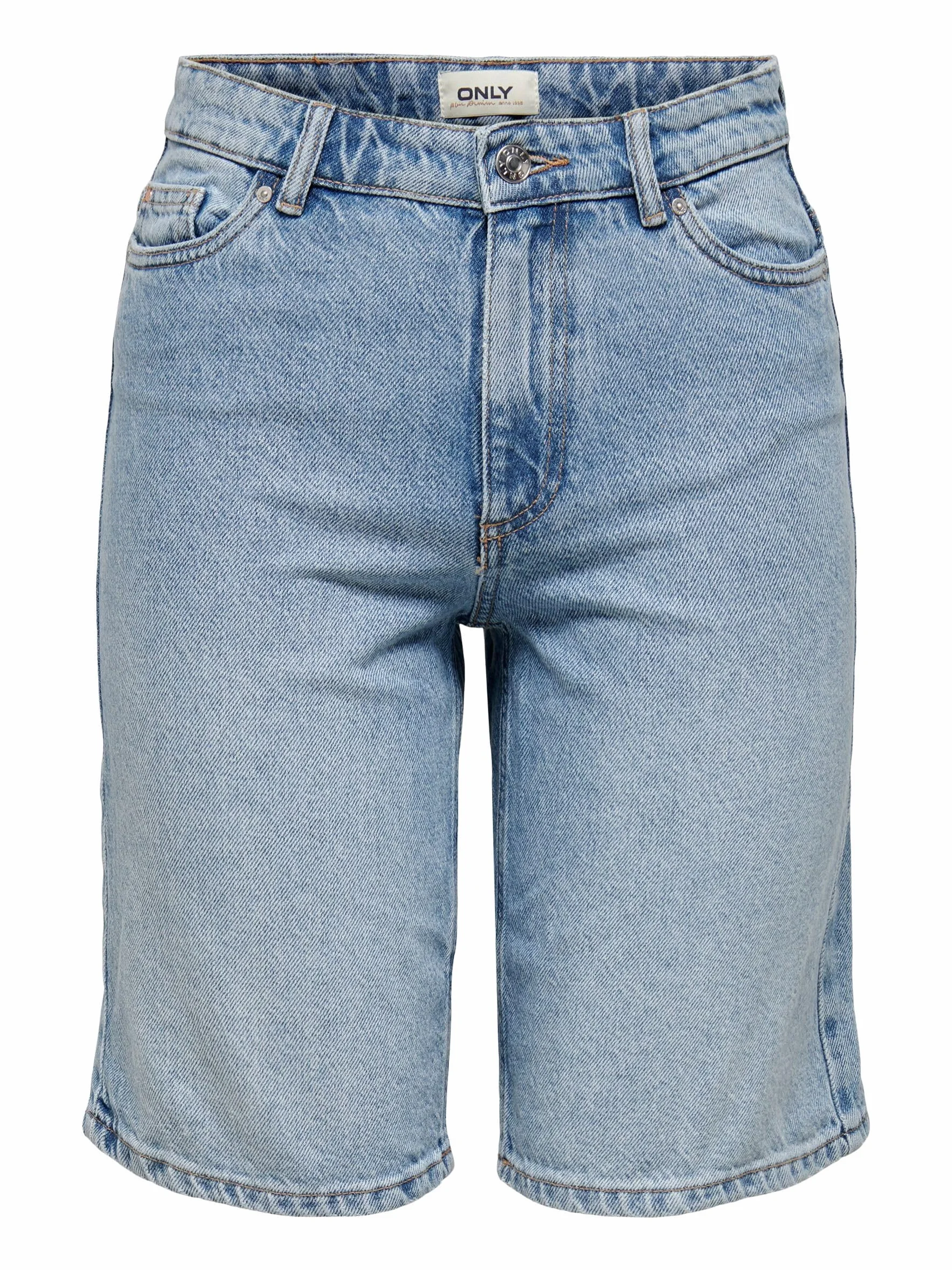 ONLY Shorts in Denim da Donna con Cinque Tasche e Zip