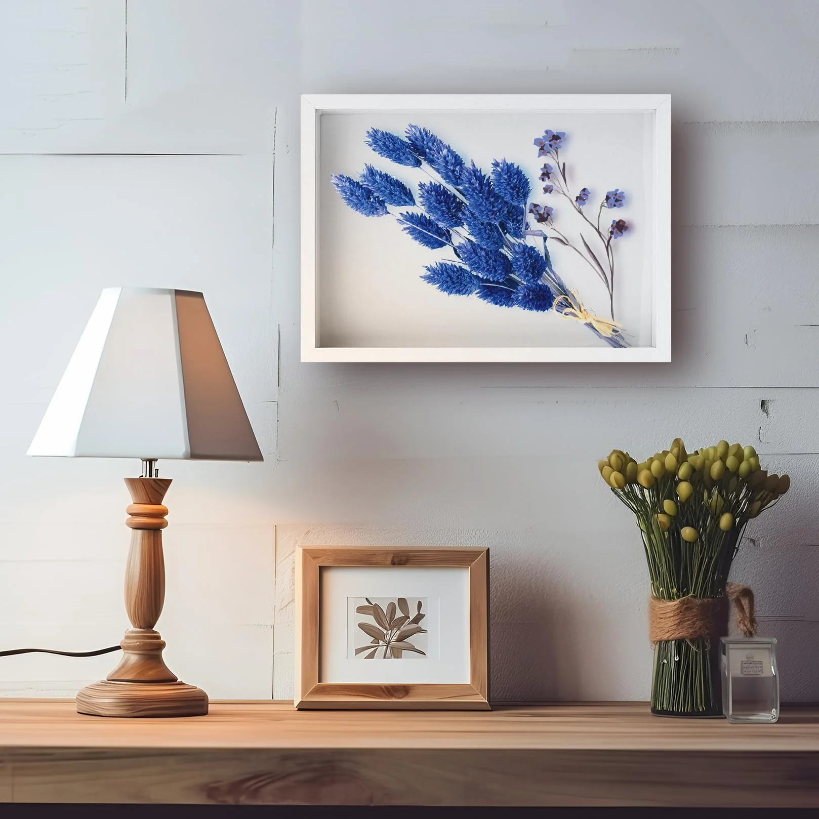 cornice 3D Profonda da Riempire A4, Cornice Profonda 3,5cm per Medaglie o Ricordi, Pannello Acrilico Trasparente per Foto Medaglie e Fiori Secchi, 21x29,7 cm