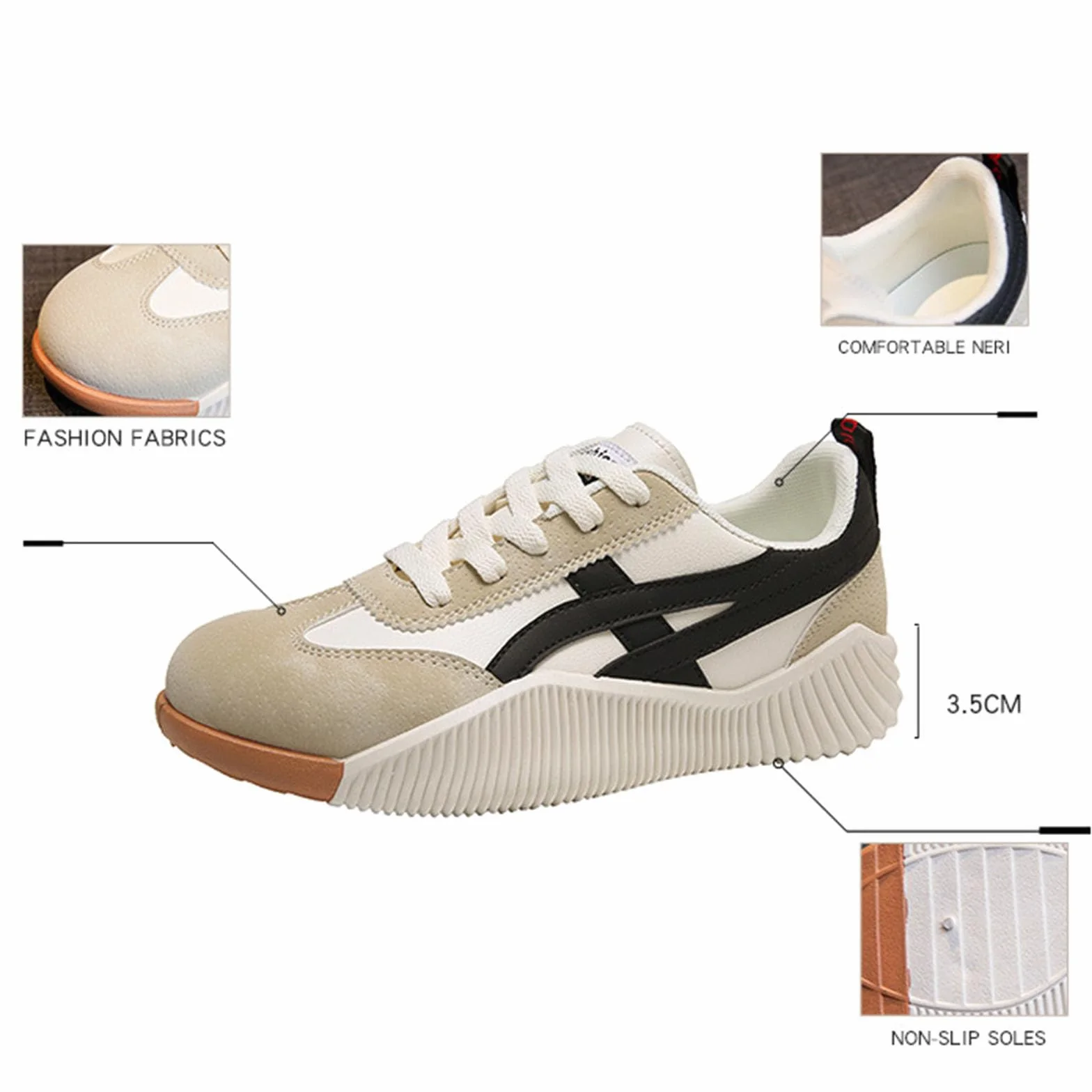 Scarpe da Ginnastica Ortopediche Donna Supporto Arco Plantare Dolore Piede Camminare Sport Palestra