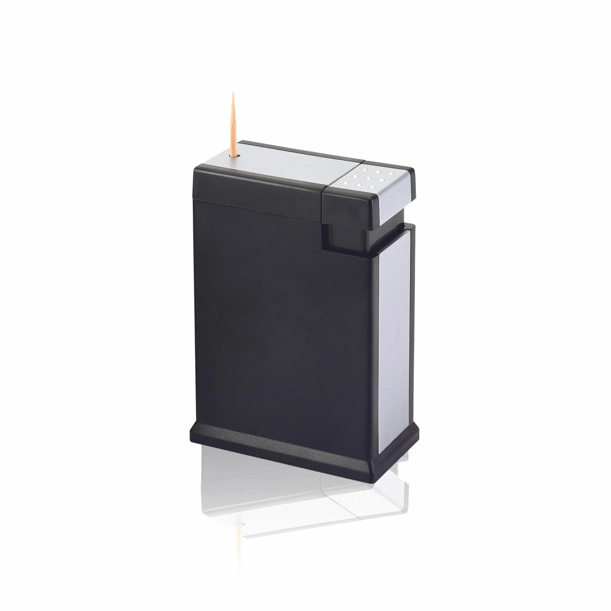 Winkee Lorenzo Dispenser per Stuzzicadenti Automatico Nero