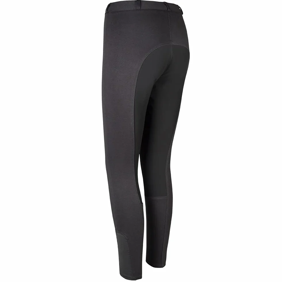 PFIFF Thea Pantaloni da equitazione con rinforzo integrale per bambini