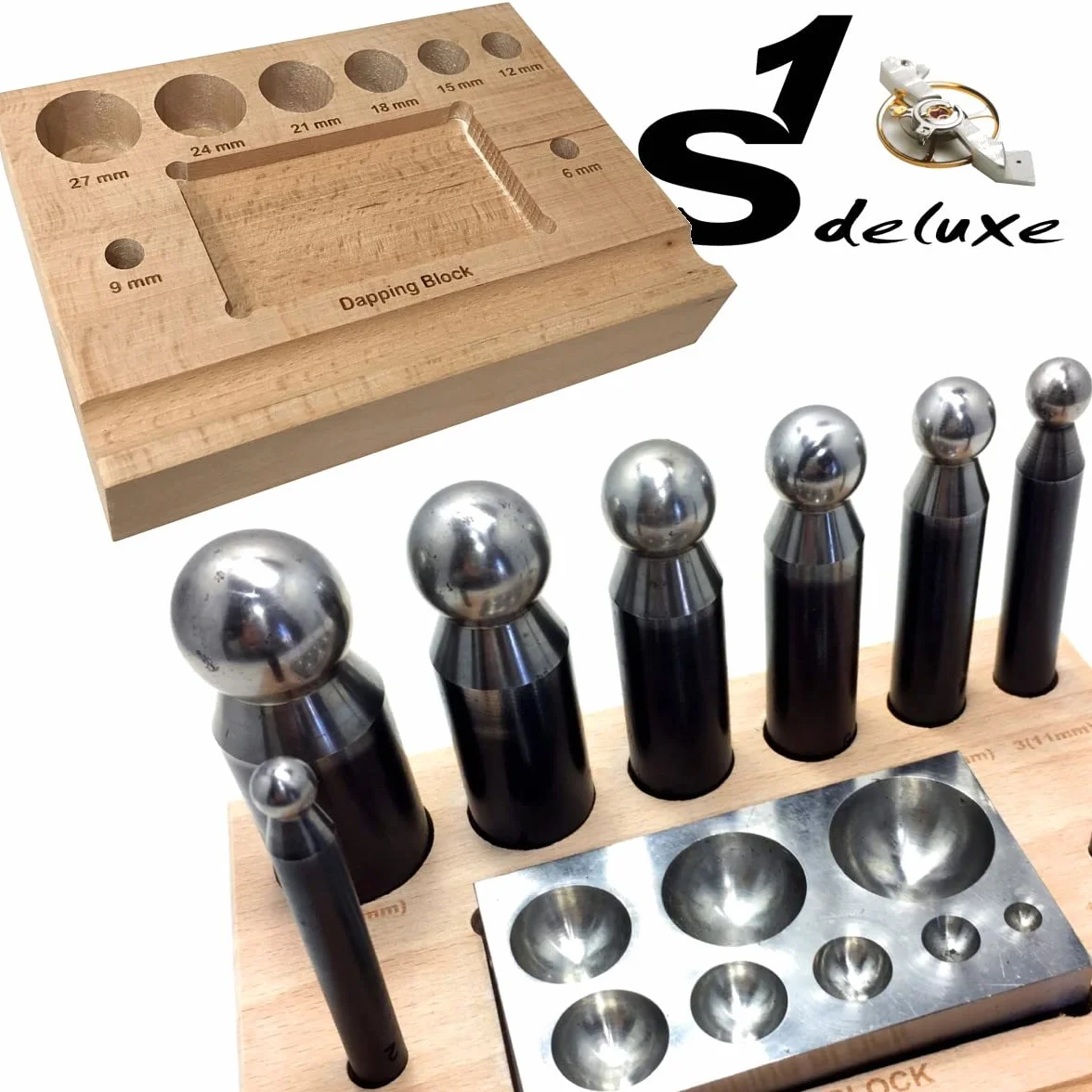 S1 Deluxe 8 imbottitori bottoniera base legno